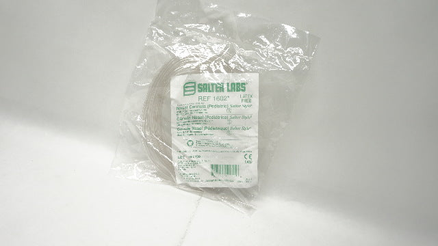 Salter Labs 1602 Nasal Cannula Pediatric with 7 Ft. Supply Tube