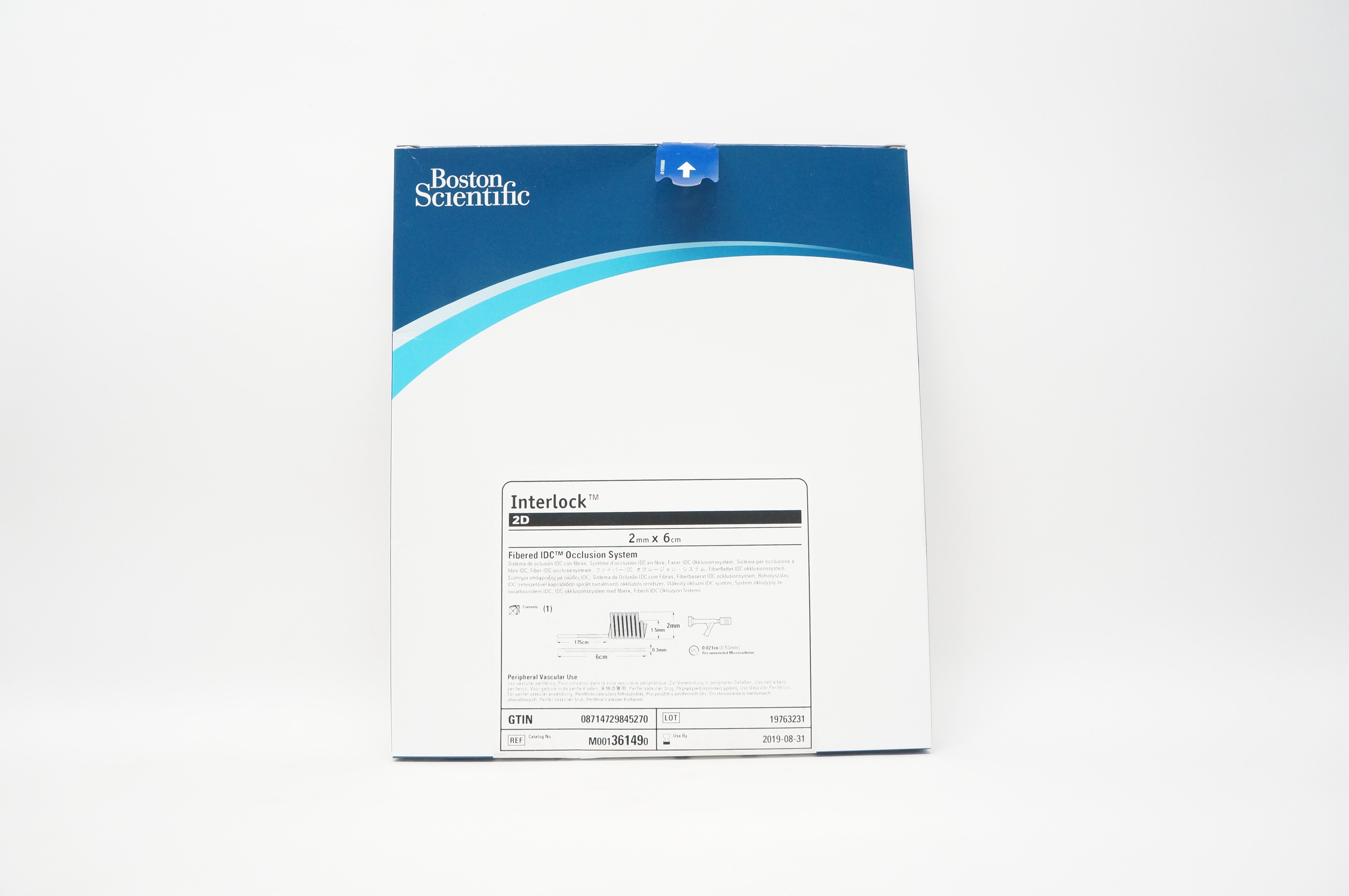 Boston Scientific M001361490 Interlock Fibered IDC Occlusion System 2mm x 6cm(x)