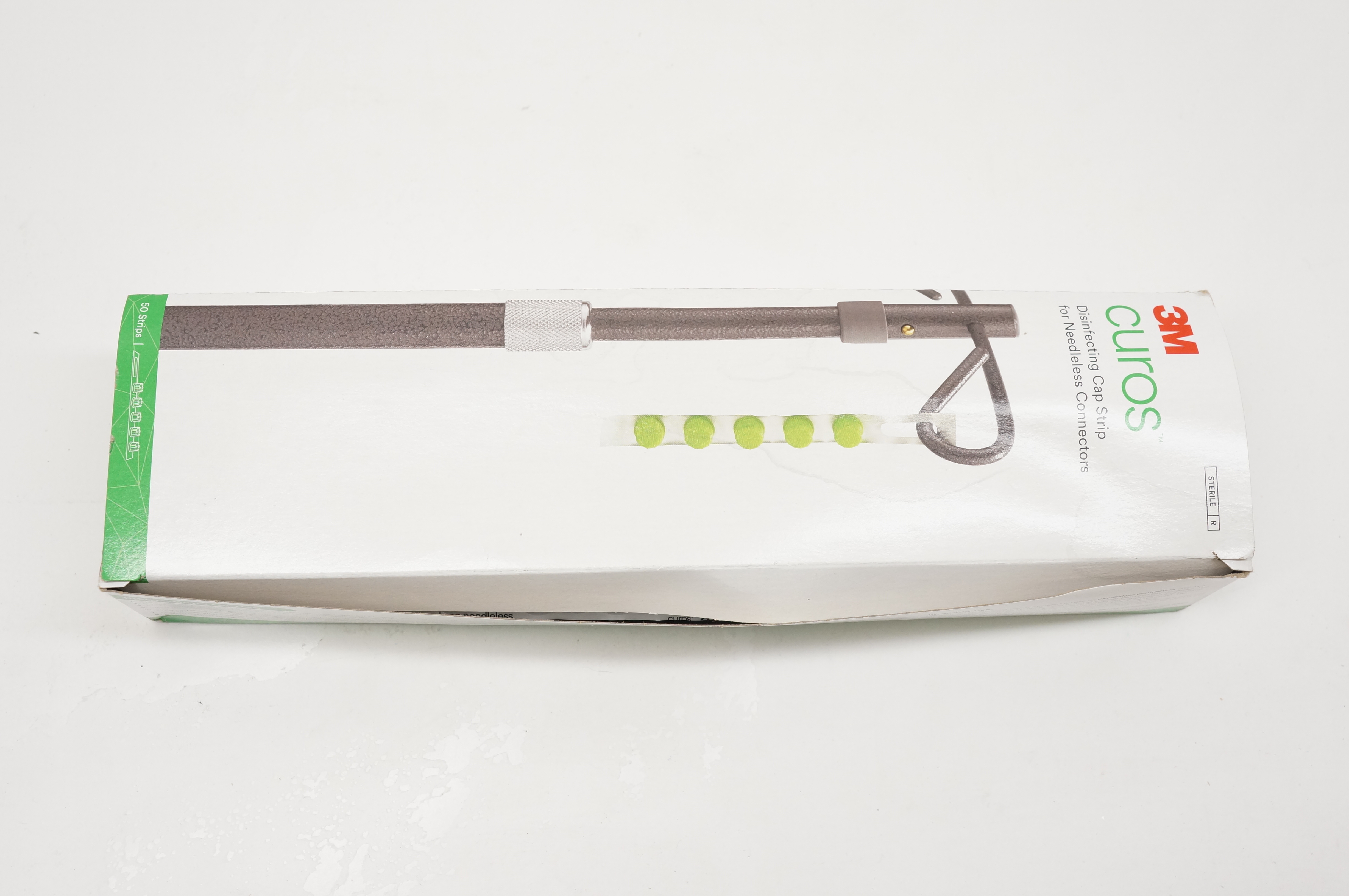 3M CFF10-250 Curos Disifecting Cap Strip for Ndleless Connectors - Box of 50