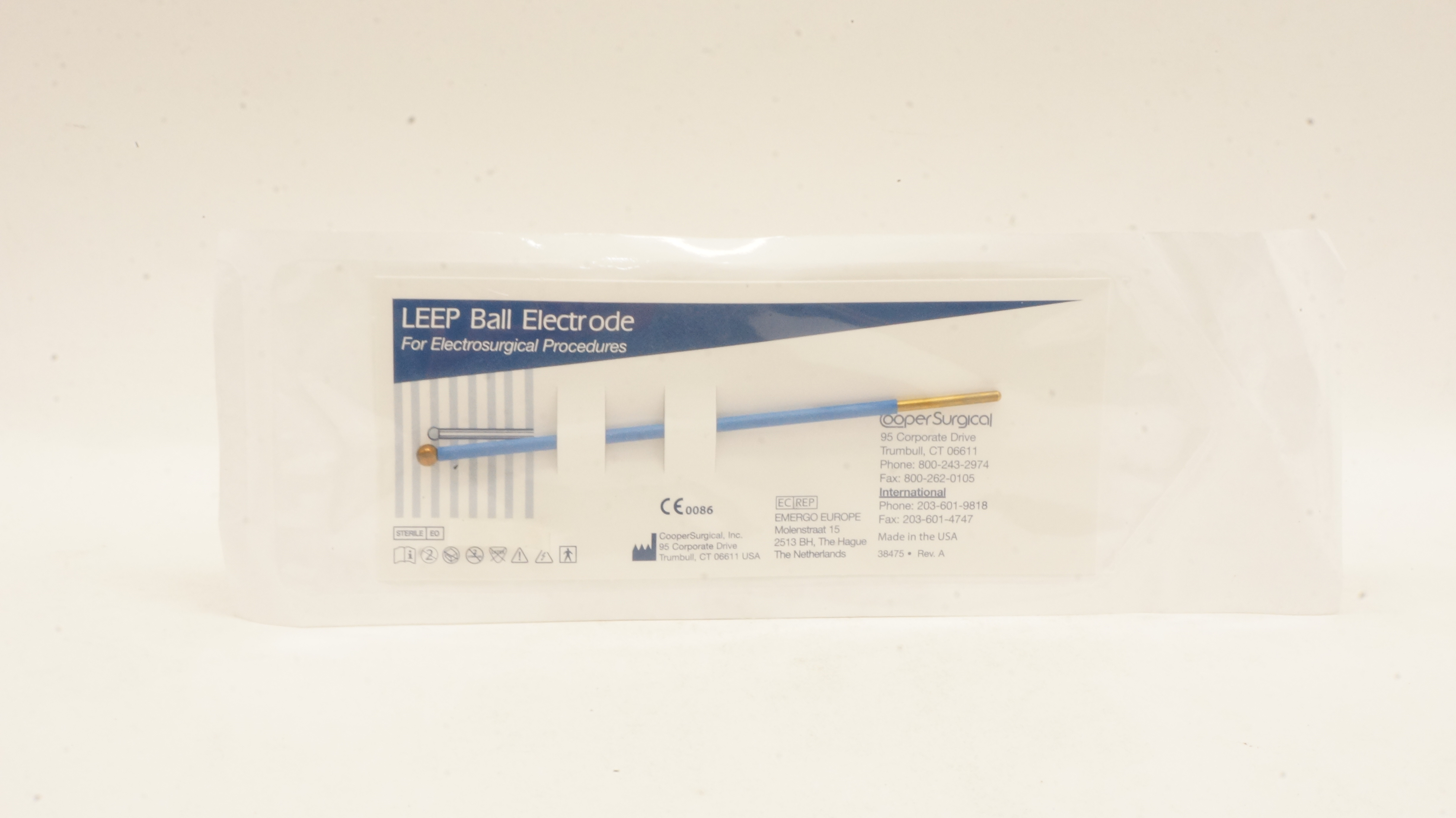 Cooper Surgical B0512 Leep Ball Electrode 5mm x 12cm (x)