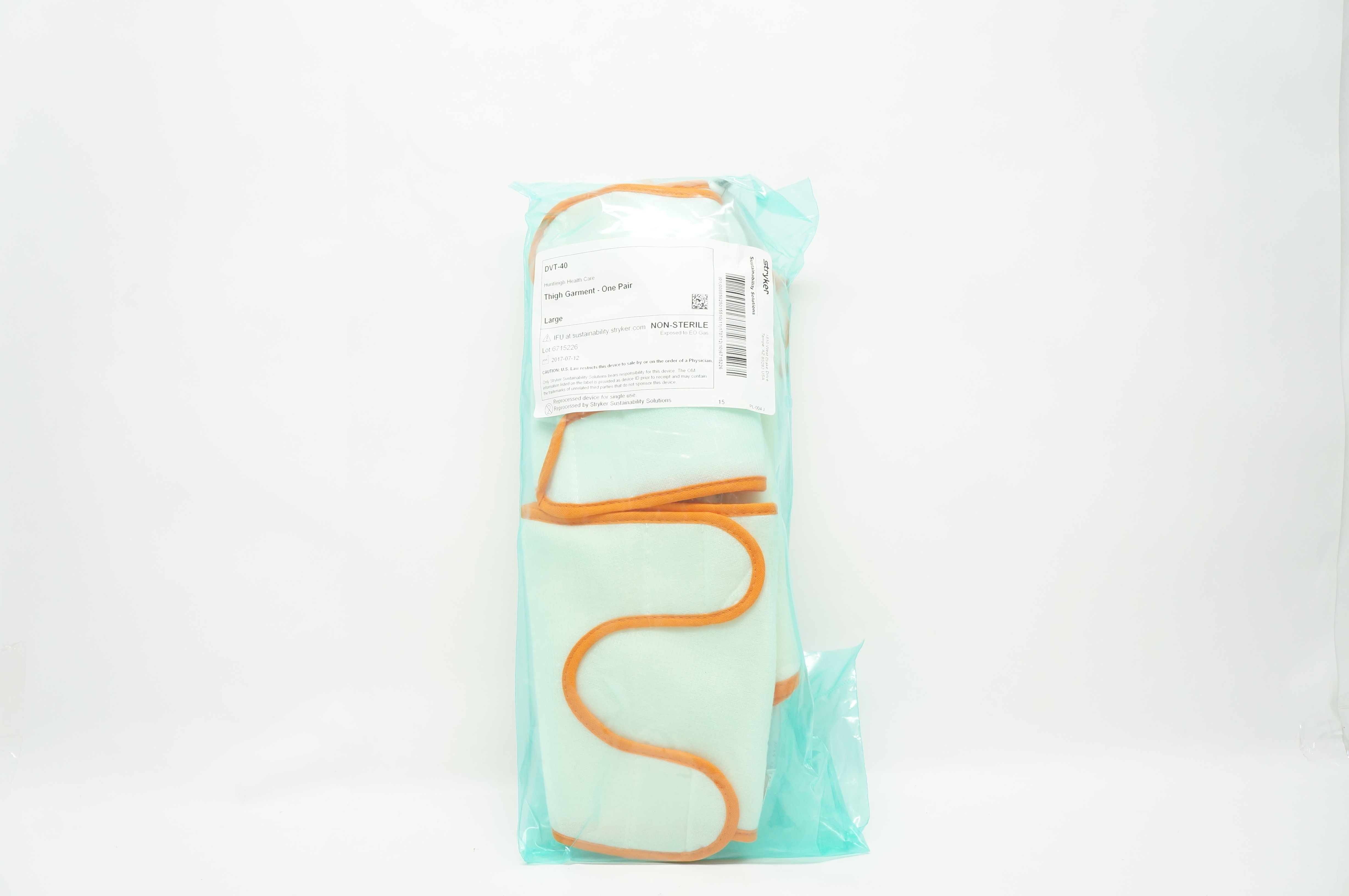 Stryker DVT-40 Thigh Garnment - one pair, Large