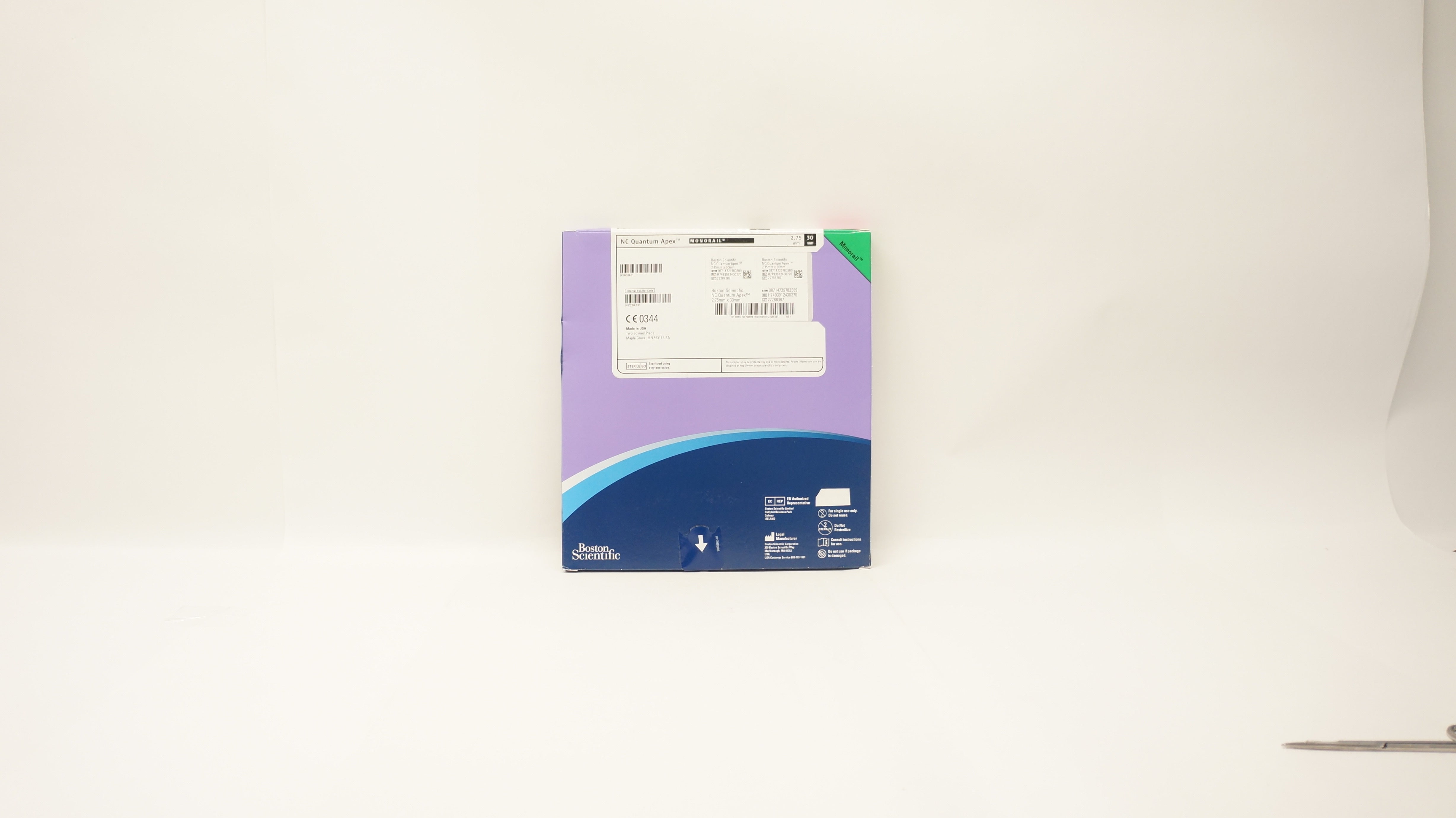 Boston Scientific 391243027 NC Quantum Apex PTCA Dilatation Cath. 2.75 x 30mm(x)