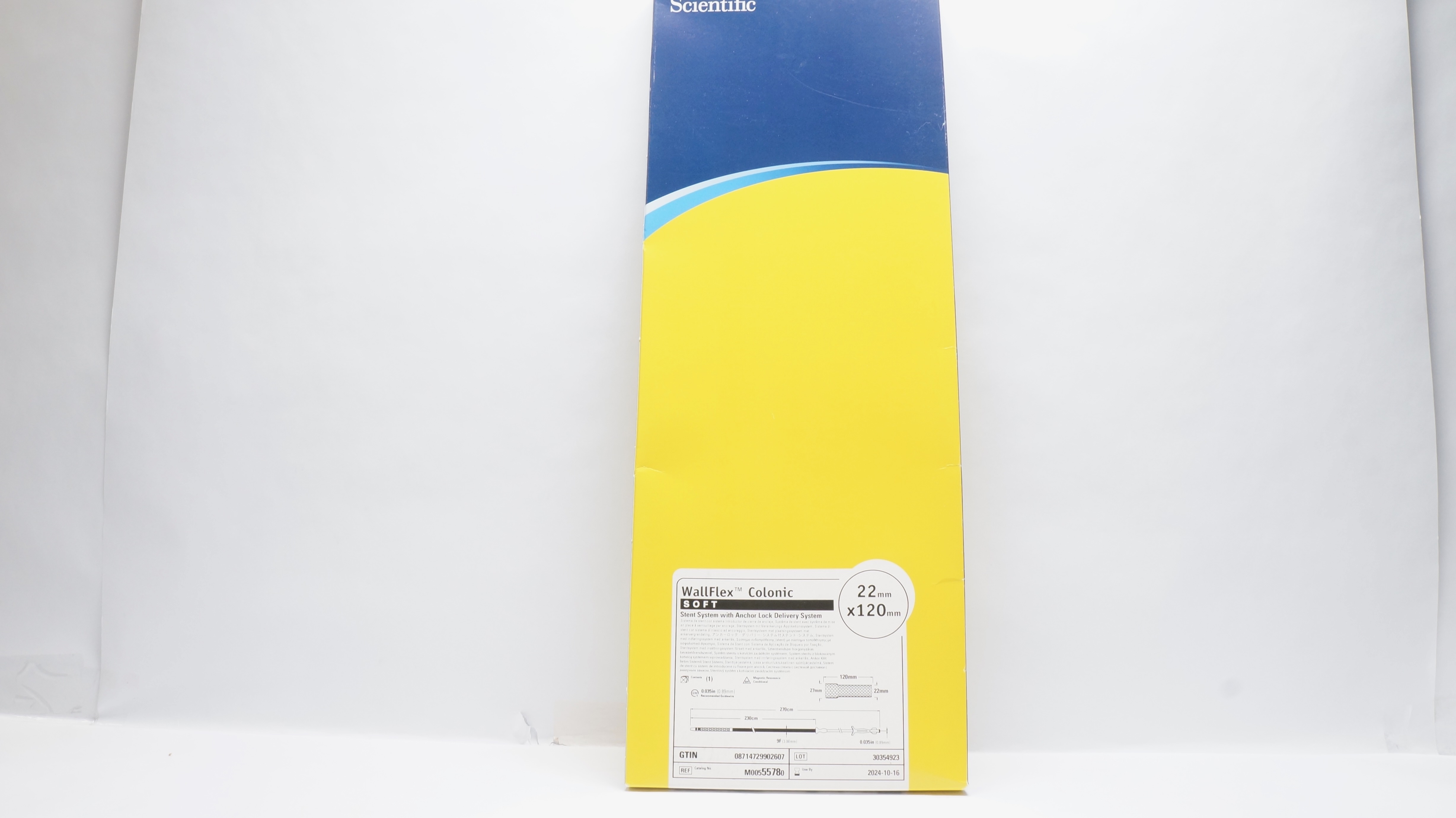 Boston Scientific 5578 Wallflex Colonic, Soft, Stnt System 22mm x 120mm (x)