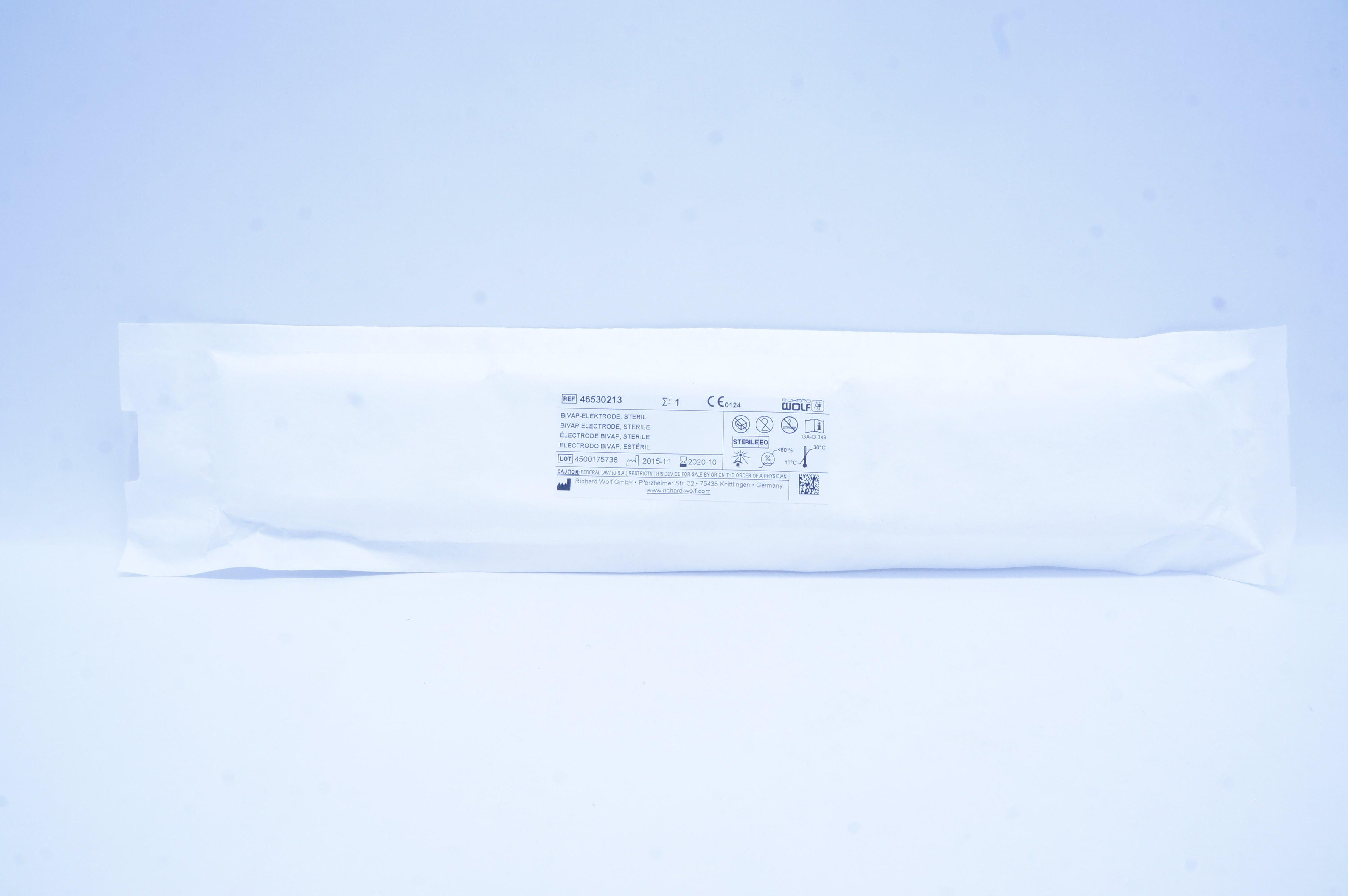 Richard Wolf 46530213 BIVAP-electrode, Sterile (x)
