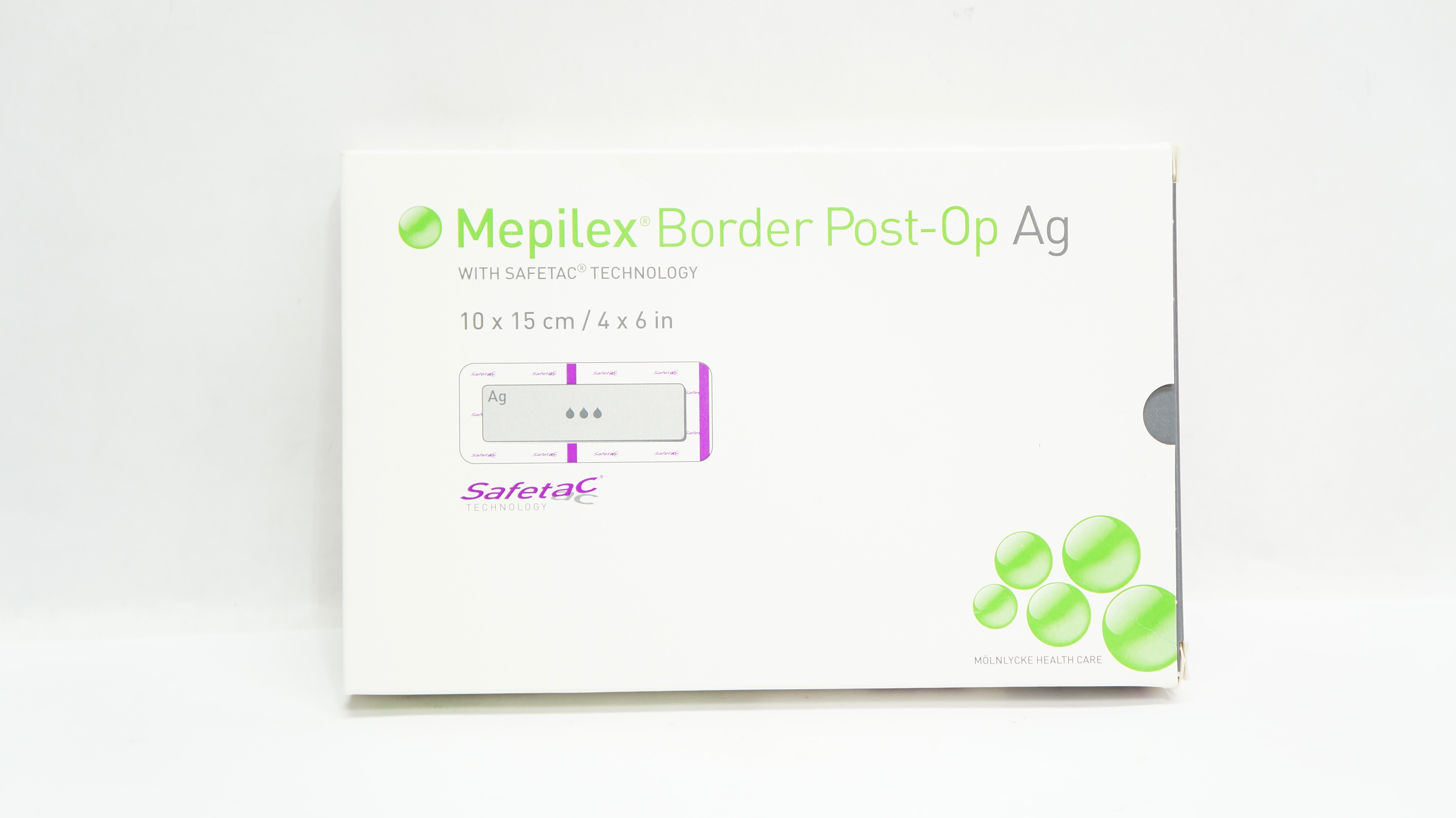 Molnlycke Health Care 498300 Mepilex Foam Dressing 4 x 6inch (x) - Box of 5