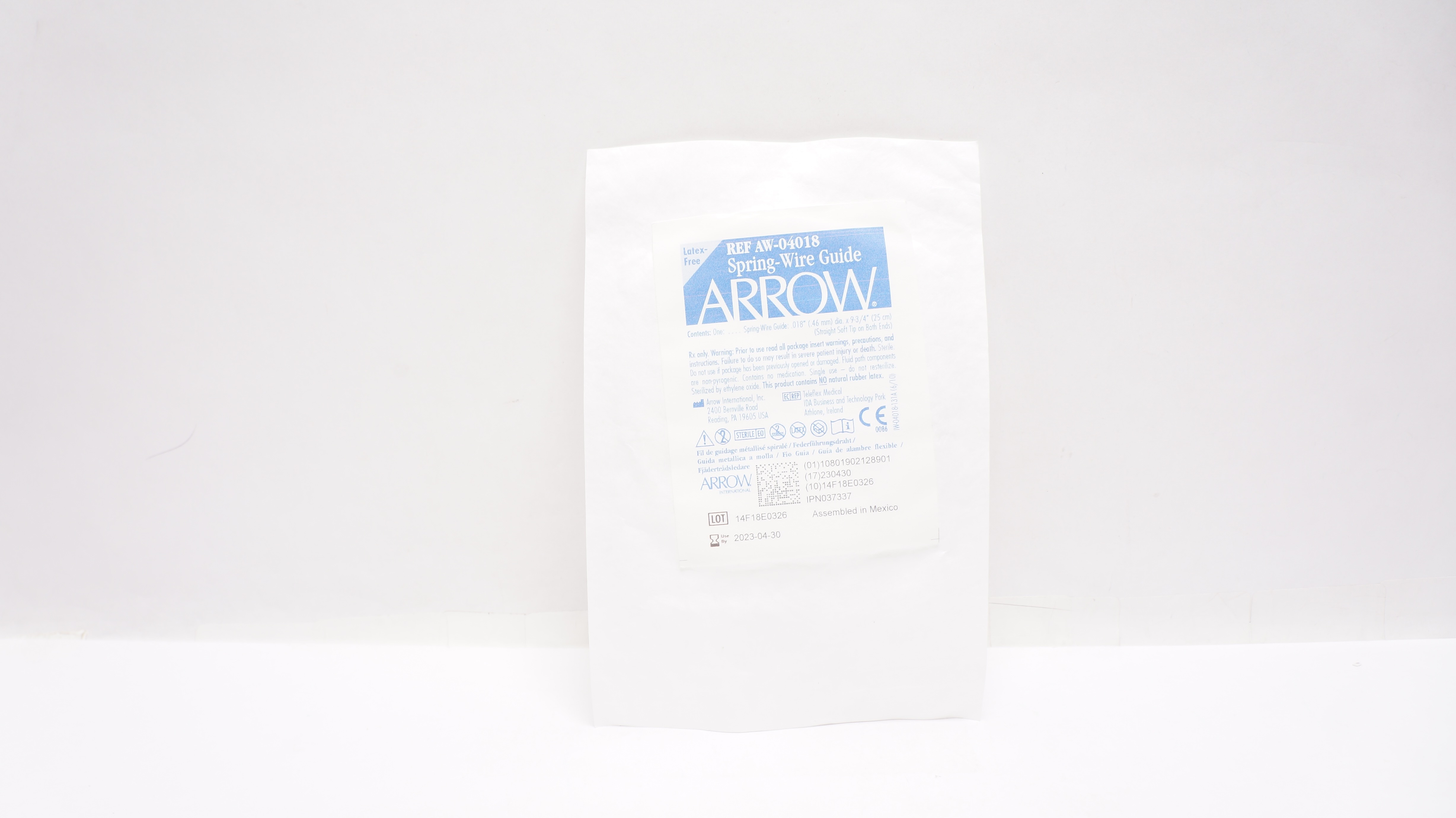 Arrow AW-04018 Spring-Wire Guide .018inch x 9-3/4inch (x)
