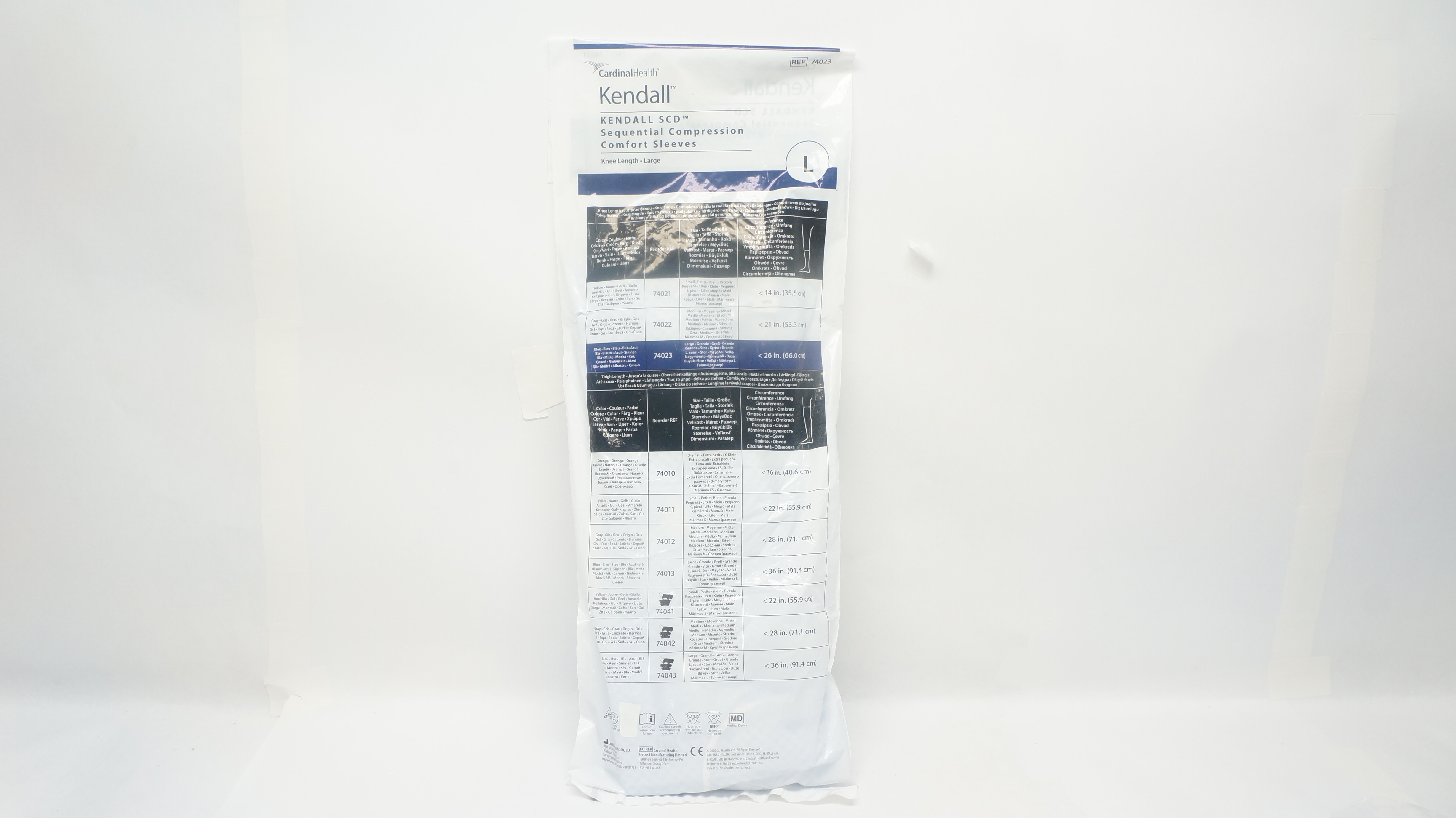 Cardinal Health 74023 Kendall SCD Sequential Compression Comfort Large