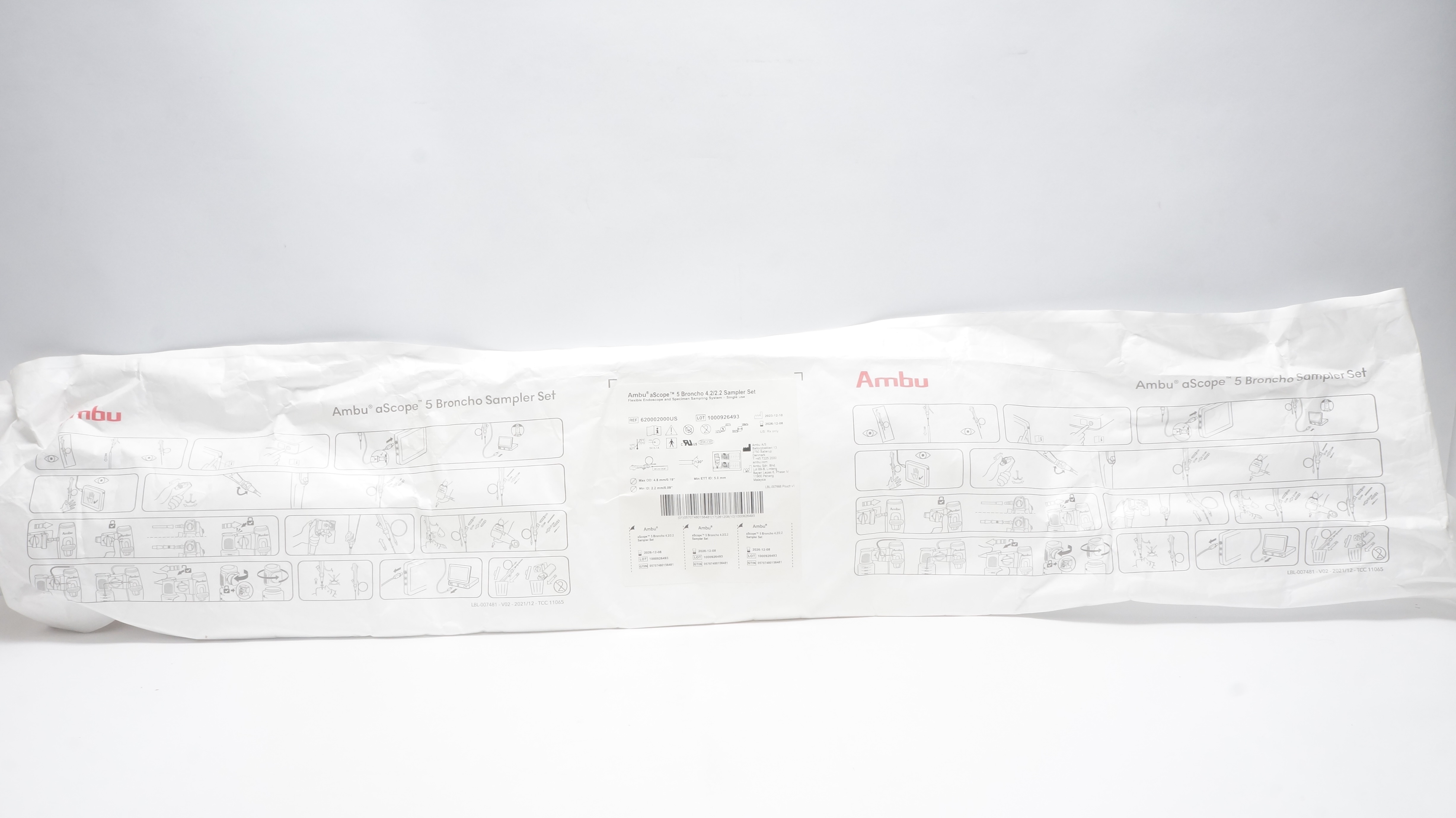 Ambu 620002000US aScope 5 Broncho 4.2/2.2 Sampler Set