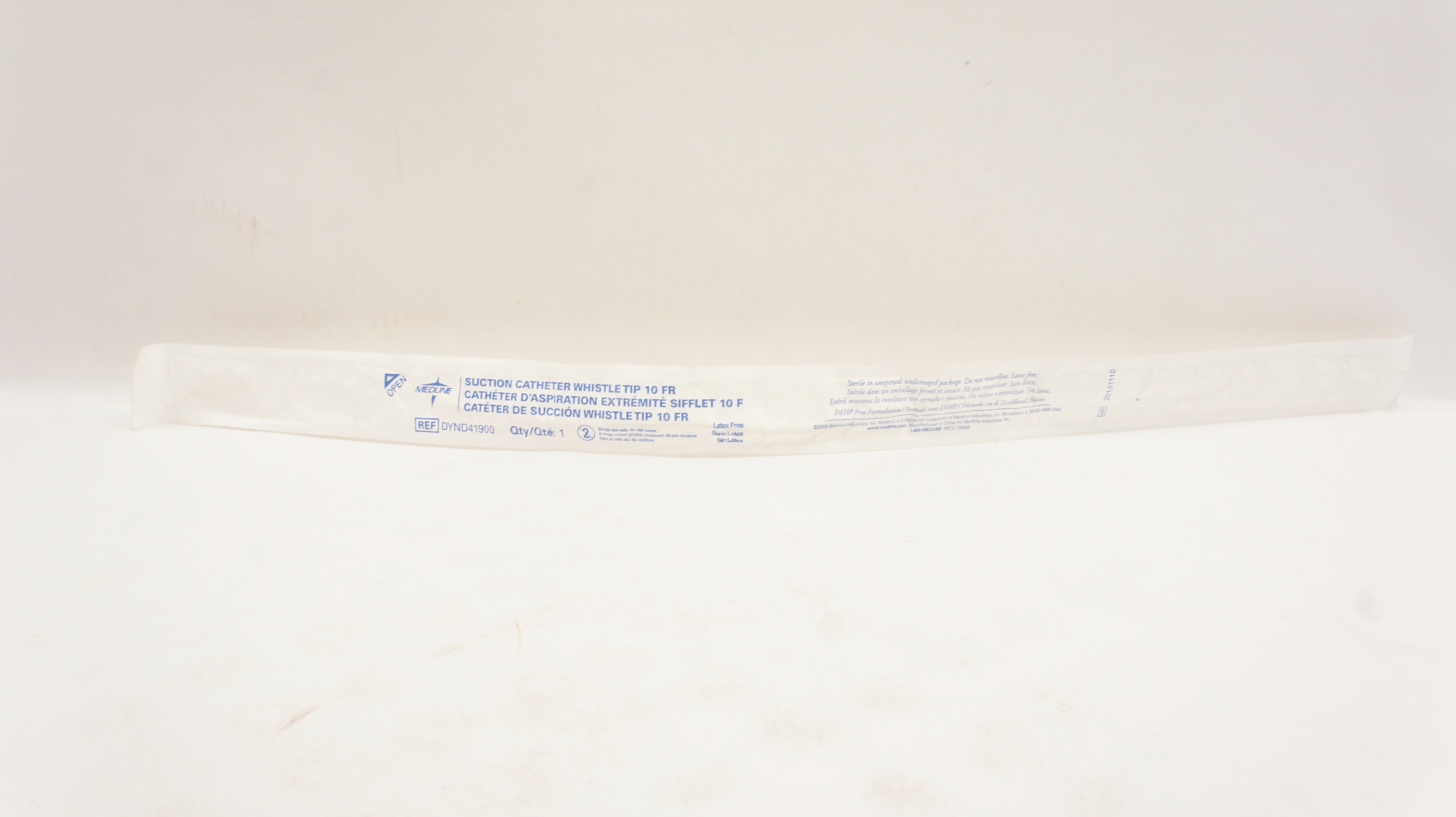 Medline DYND41900 Suction Cath. Whistle Tip 10Fr