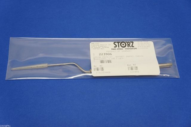 Karl Storz 223906 Round Knife 45deg, Bayonet Shaped, Curved Downwards 1.5mmx18cm