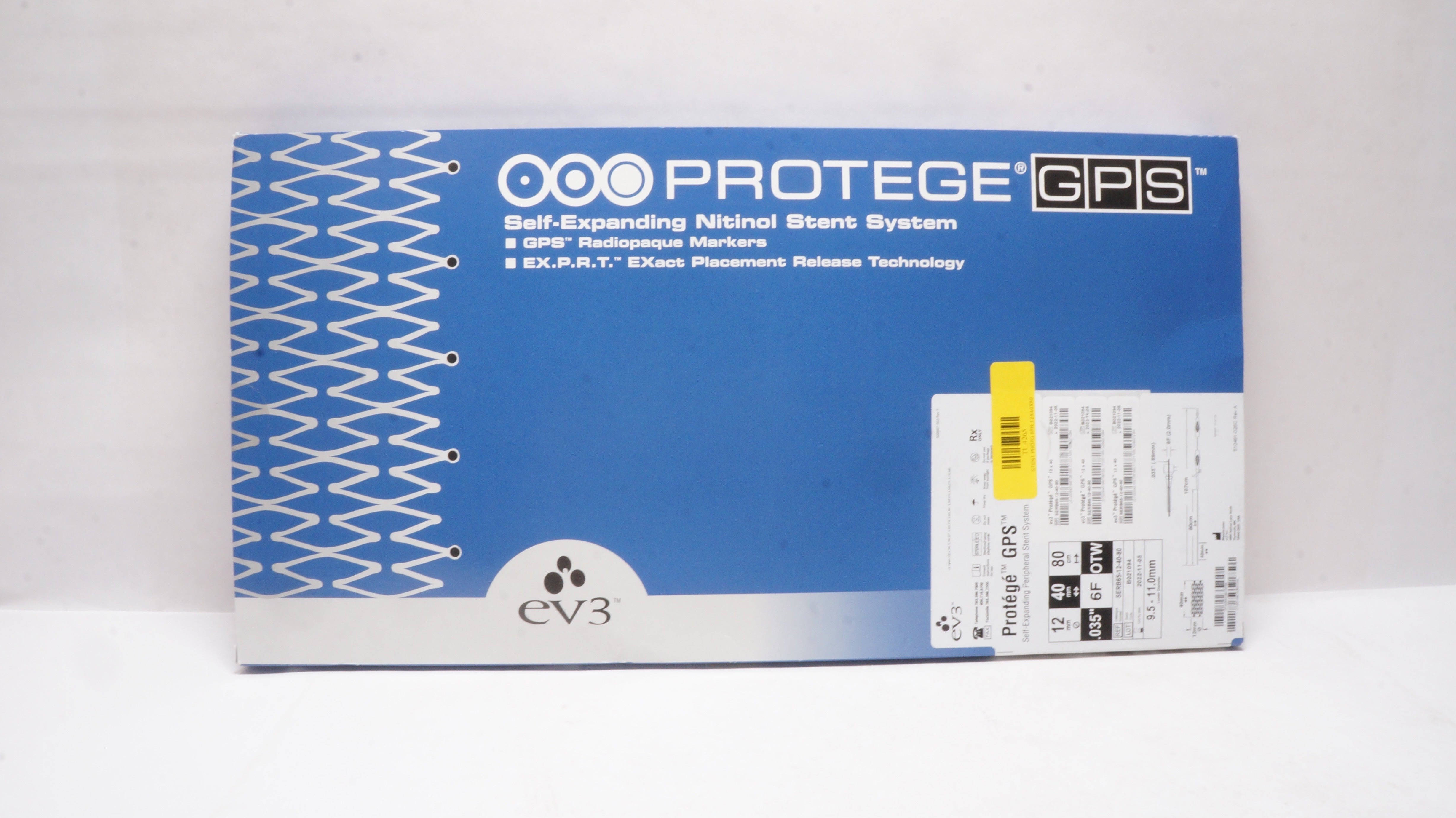 EV3 SERB65-12-40-80 Protege GPS Peripheral Stnt. System 6F x 40mm x 035inch (x)
