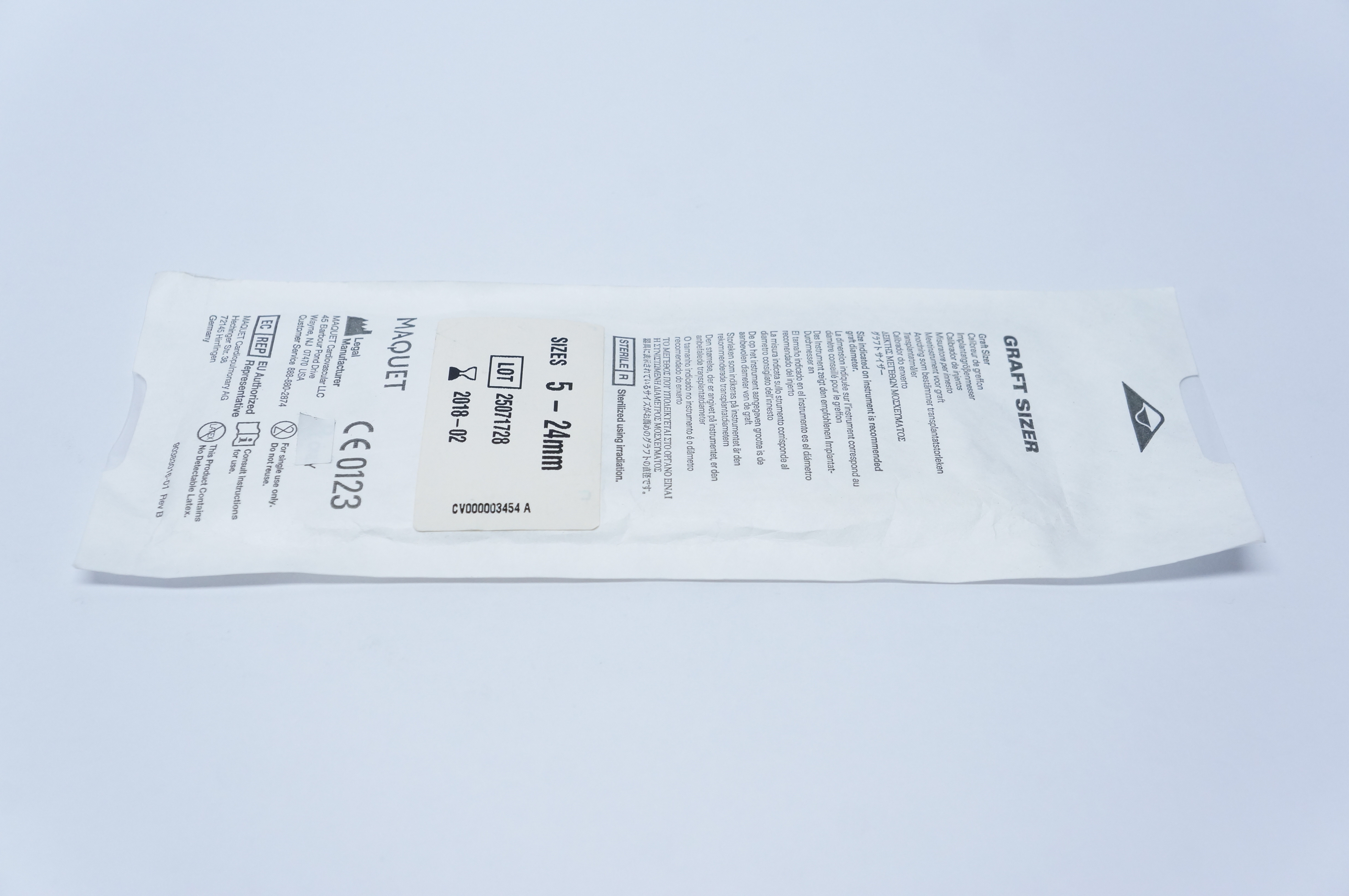 MAQUET Graft Sizer 5-24mm (x)