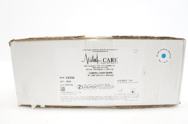 Vital Care VCD5108 Camera Laser Drape 9inch x 96inch - Case of 25