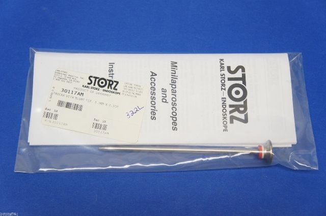 Karl Storz 30117AM Trocar With Blunt Tip 3.9mm x 7.5cm
