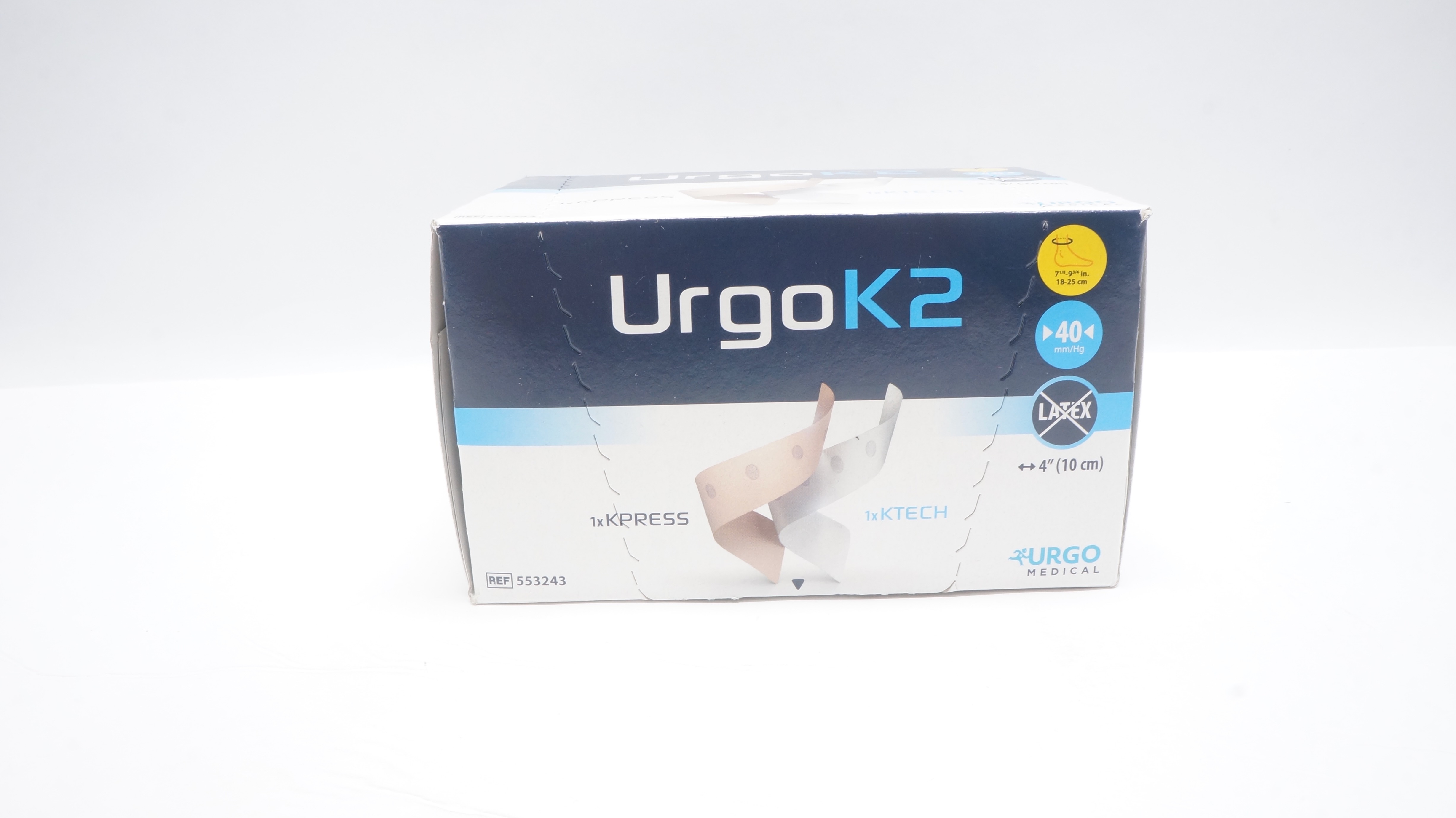 Urgo Medical 553243 Compression Bandage W/Controlled Pressure 7-1/8 - 9-3/4inch