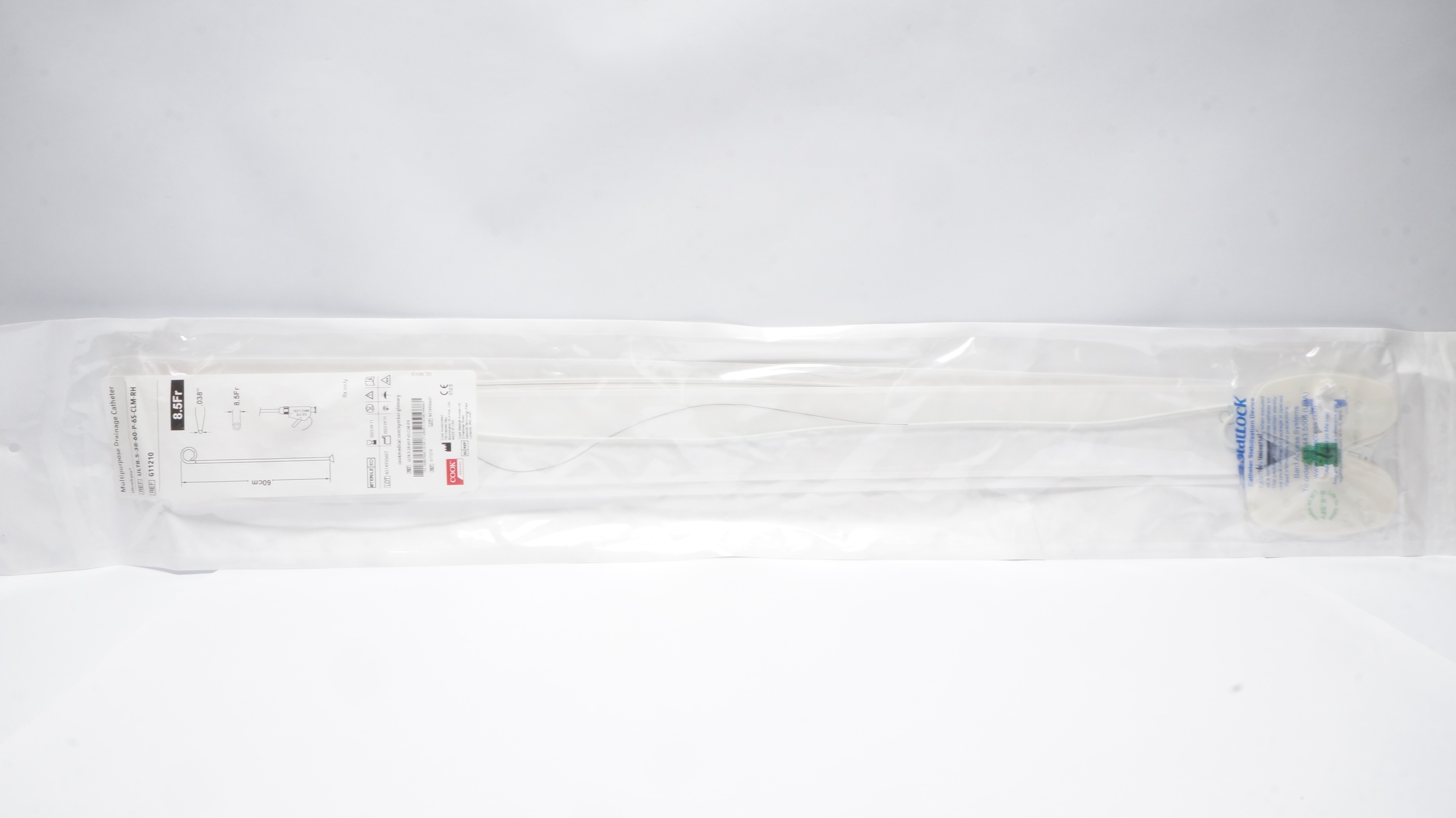 Cook Medical G11210 Multipurpose Drainage Cath. 8.5Fr x .038inch x 60cm