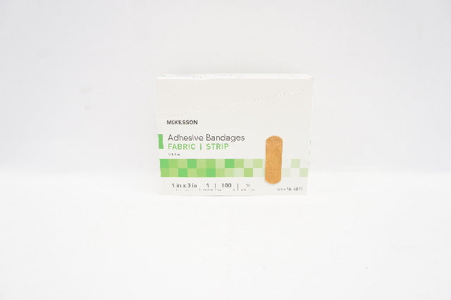 Mckesson 16-4811 Adhesive Fabric Bandage Strips 1" X 3 - Box of 100