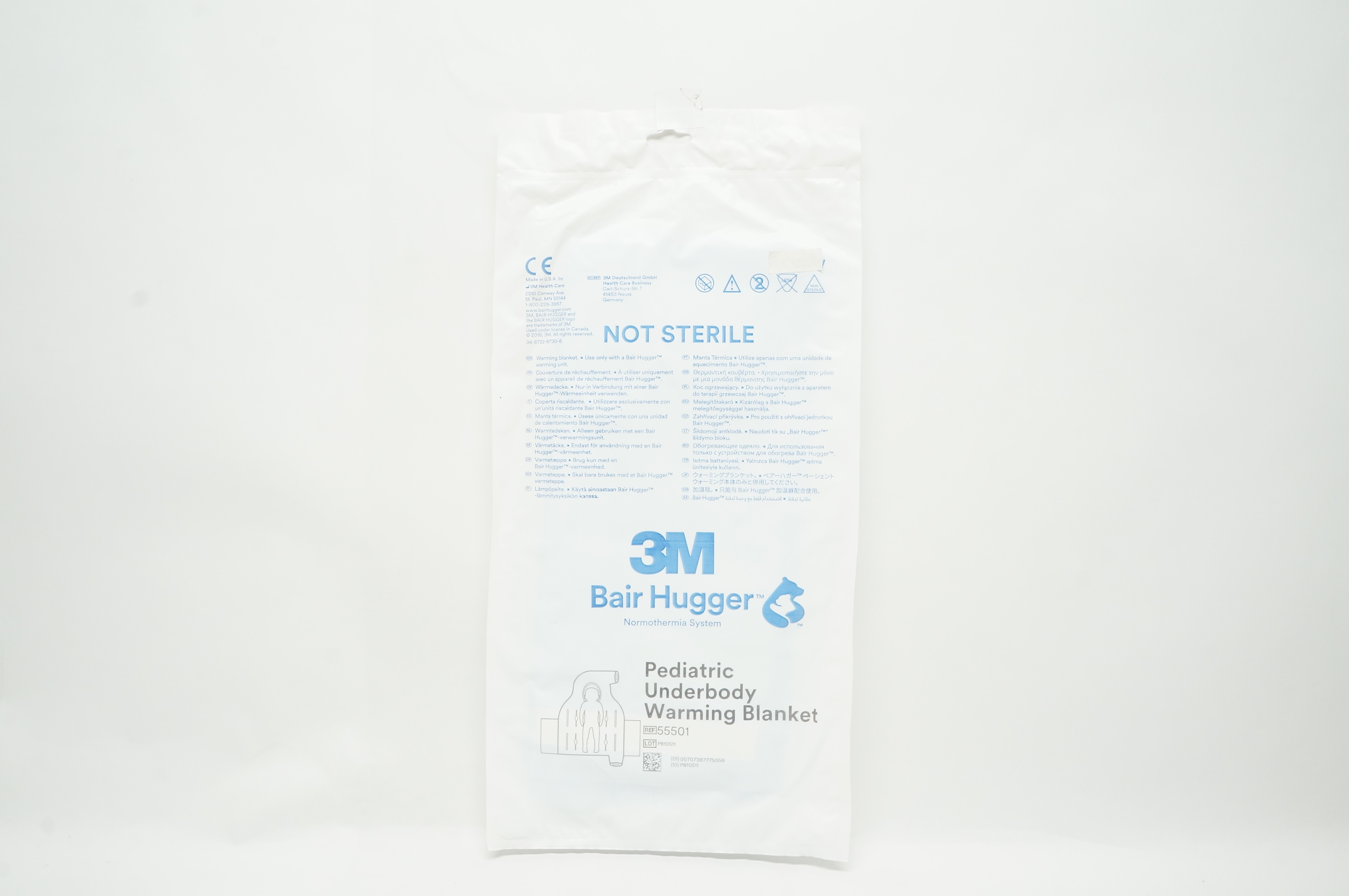 3M 55501 Bair Hugger Pediatric Underbody Warming Blanket