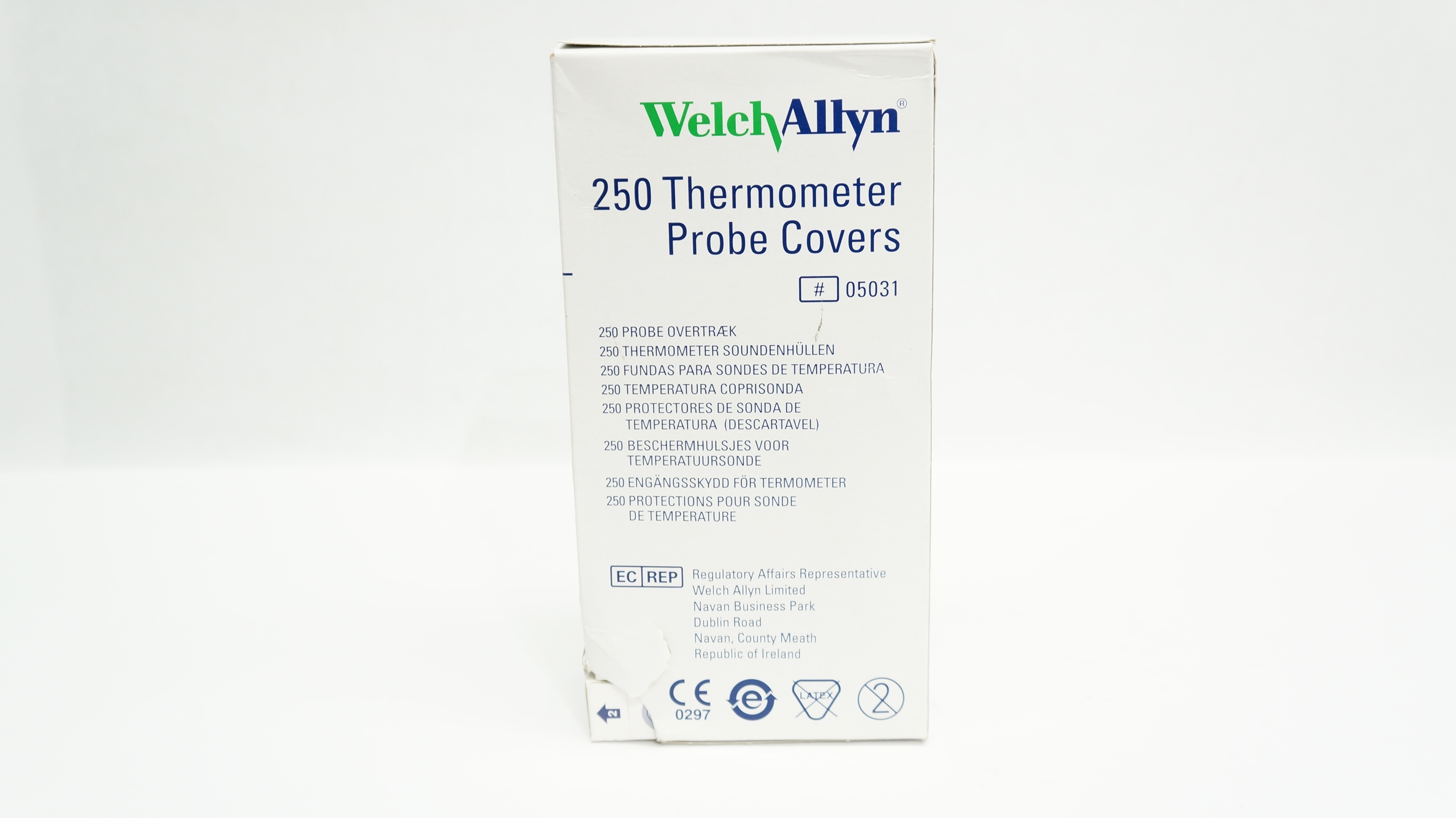 WelchAllyn 901010/05031 Accessory Thermometer Probe Covers - Box of 250