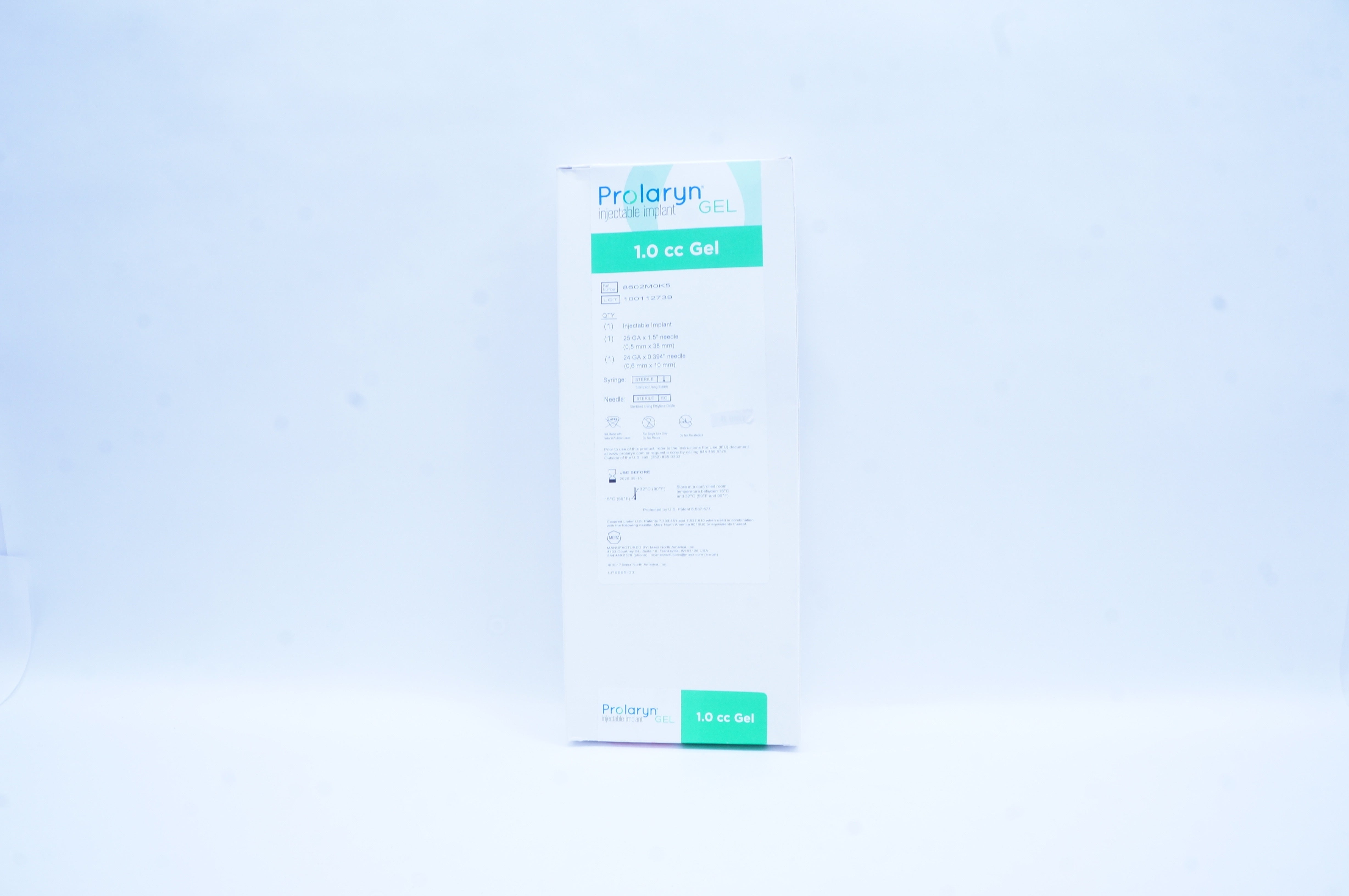Merz 8602M0K5 Prolaryn Injectable Implant Gel 1.0 cc (x)