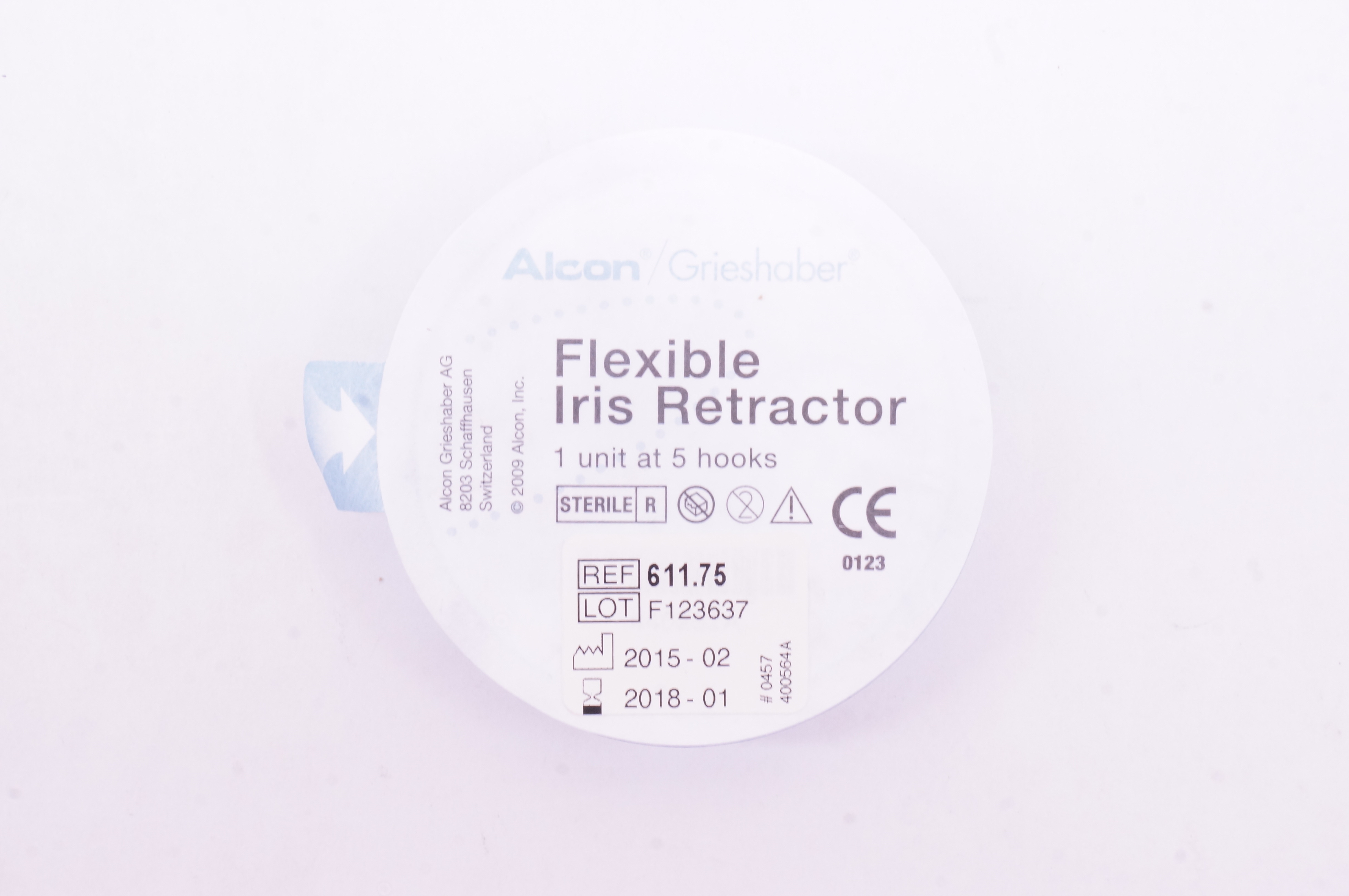 Alcon 611.75 Grieshaber Flexible Iris Retractor