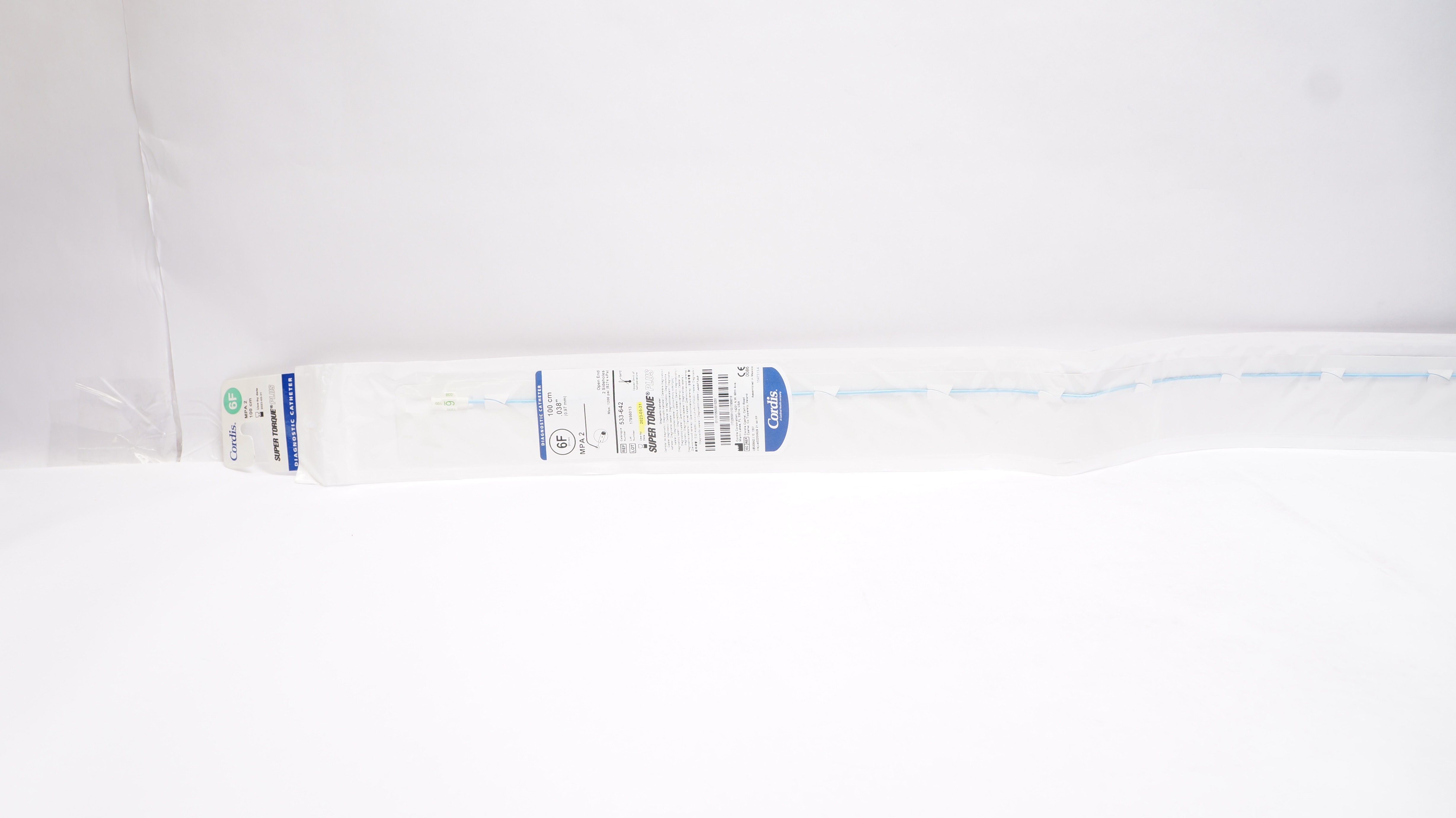 Cordis 533-642 Diagnostic Catheter MPA 2 6F x 100cm (x)