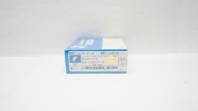 Zimmer 00-8751-011-32 Longevity Polyethylene Neutral Liner Size JJ/32mm I.D.(x)