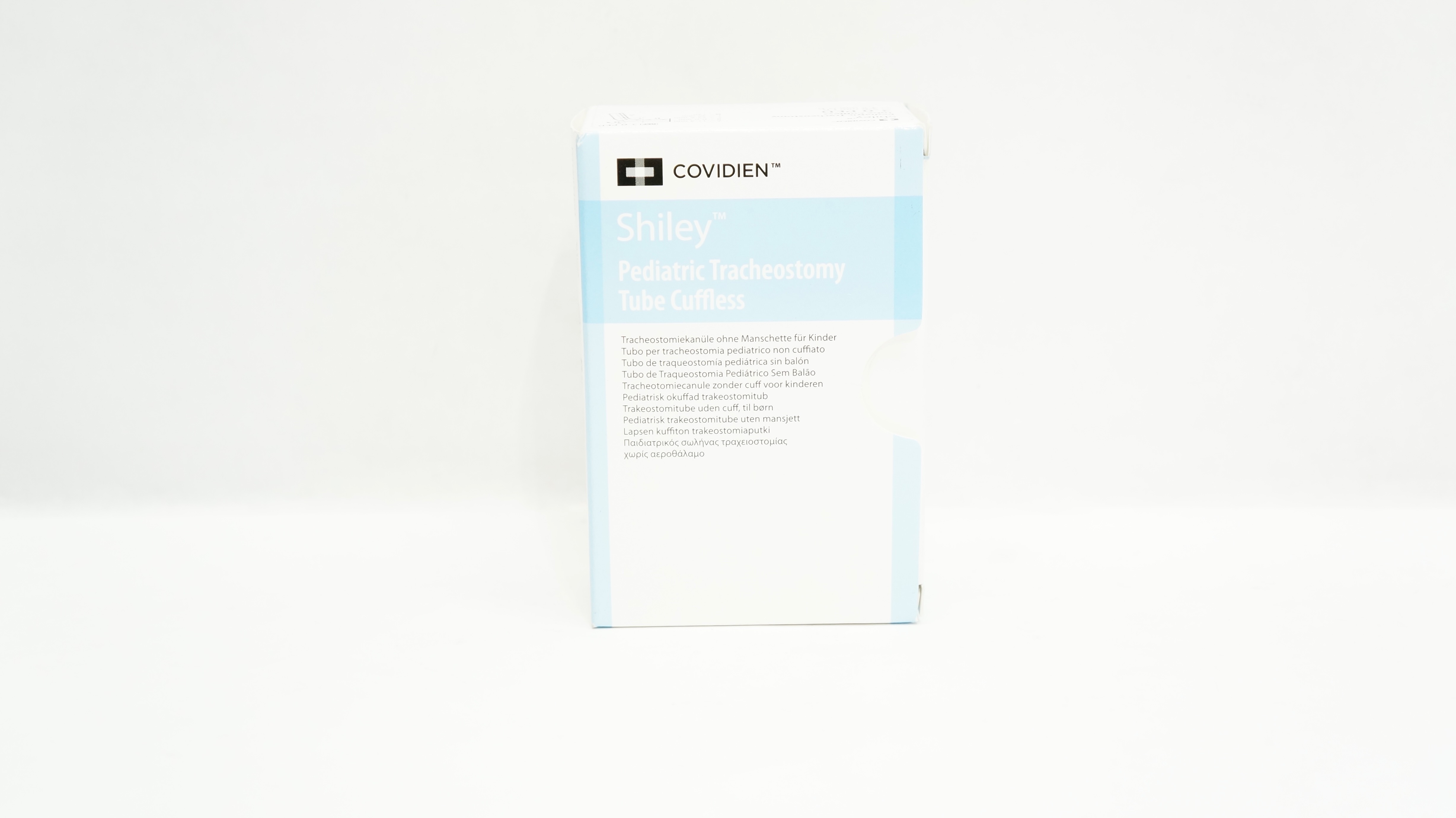 Covidien 3.0PED Shiley Pediatric Tracheostomy Tube Cuffless 3mm ID x 4.5mm OD(x)