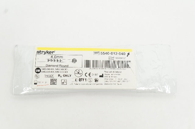 Stryker 5540-012-040 Diamond Round 4.0mm (x)