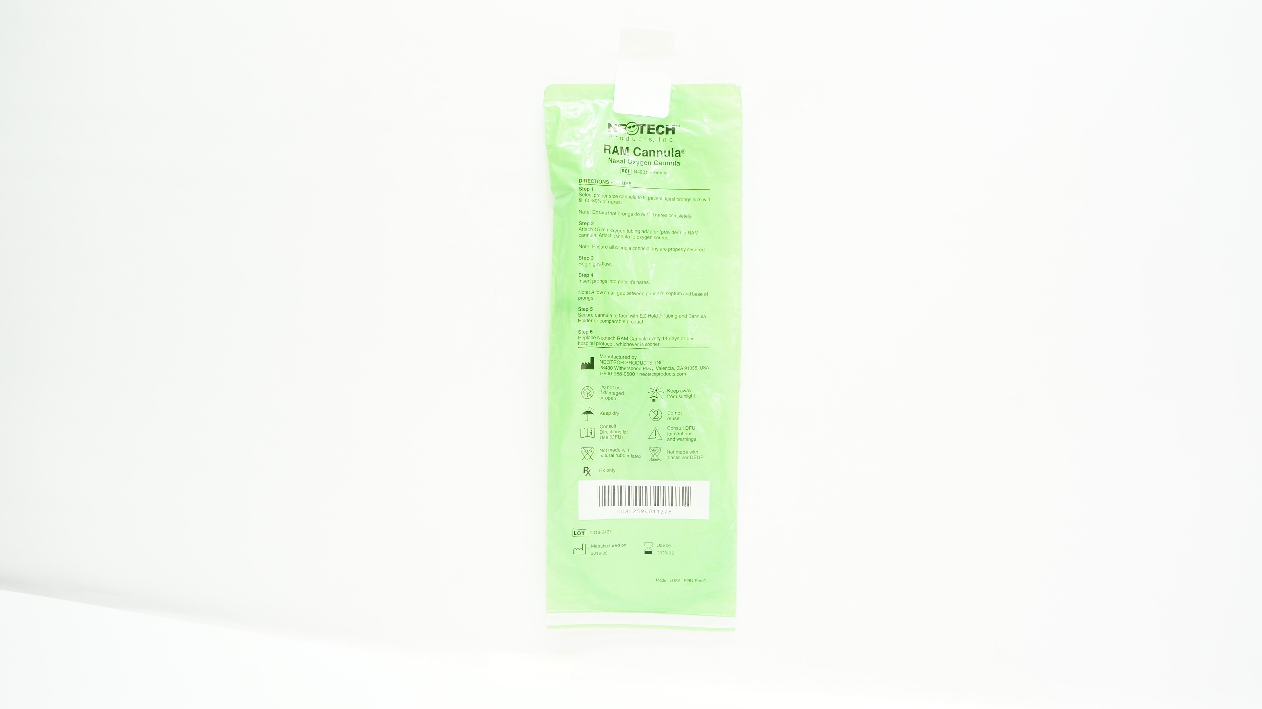 Neotech N4901 Ram Cannula Nasal Oxygen Preemie (x)