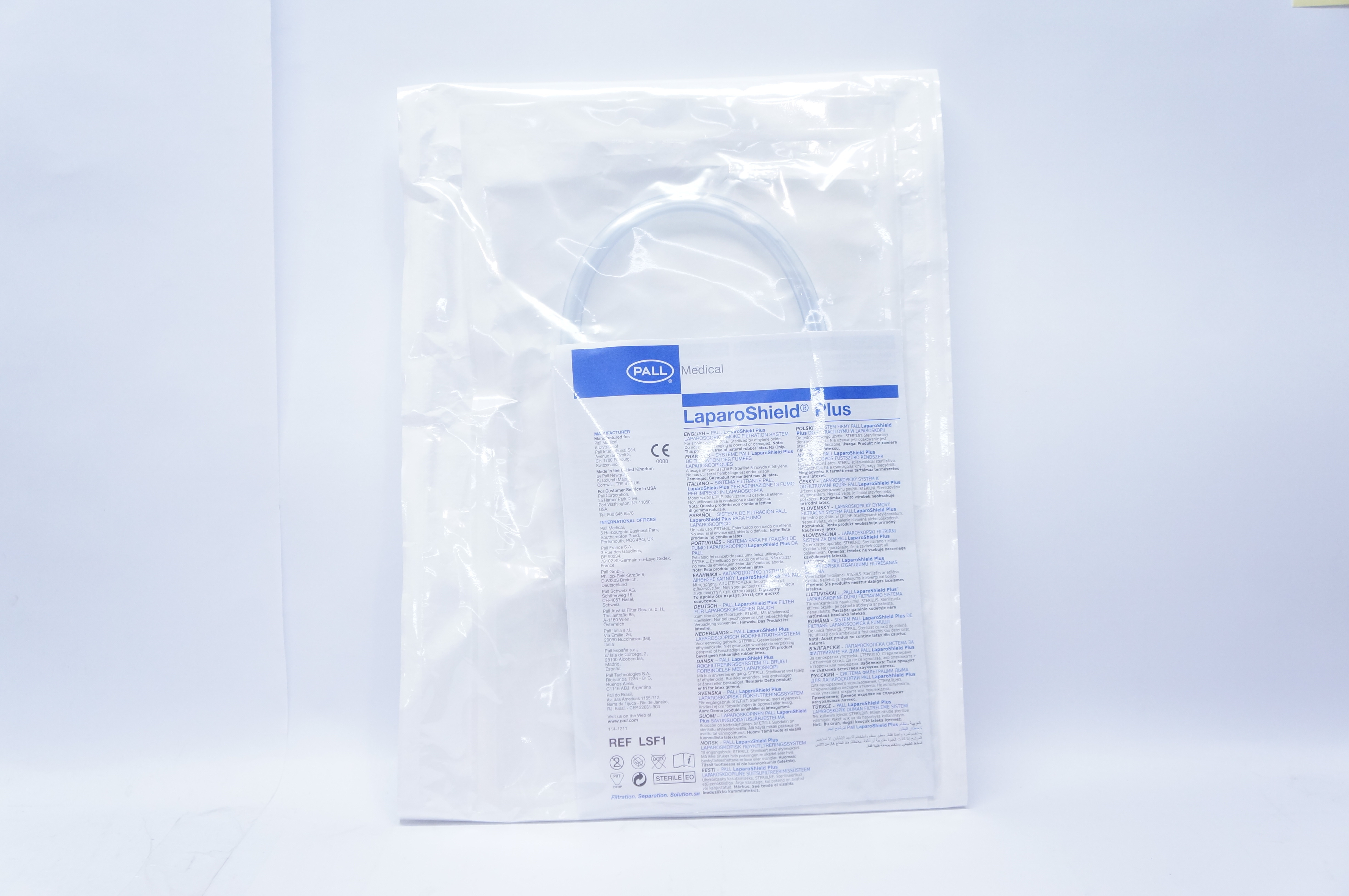 Pall LSF1 LaparoShield Plus Laparoscopic Smoke Filtration System (x)