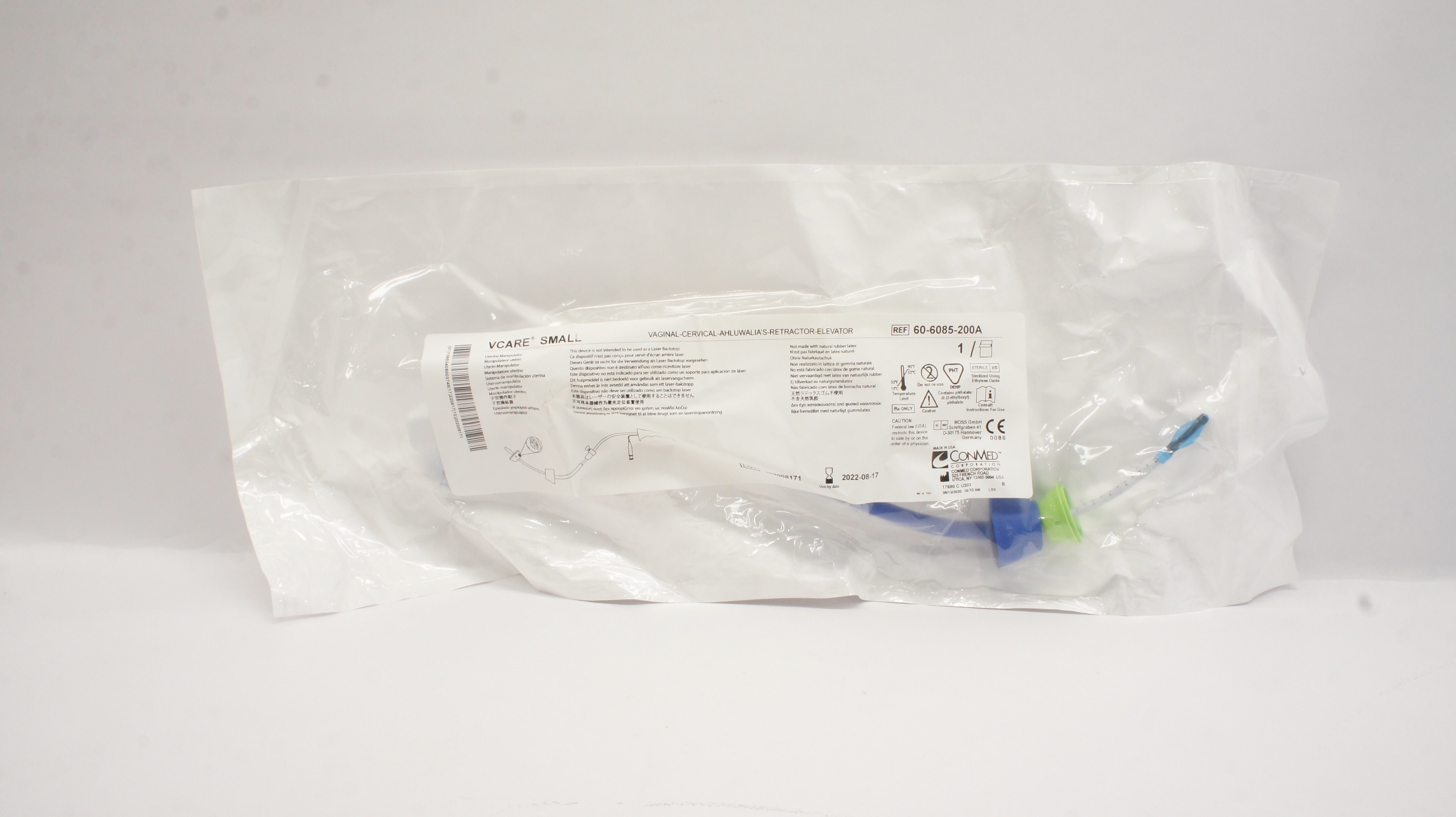 ConMed 60-6085-200A Vcare Small Uterine Manipulator (x)