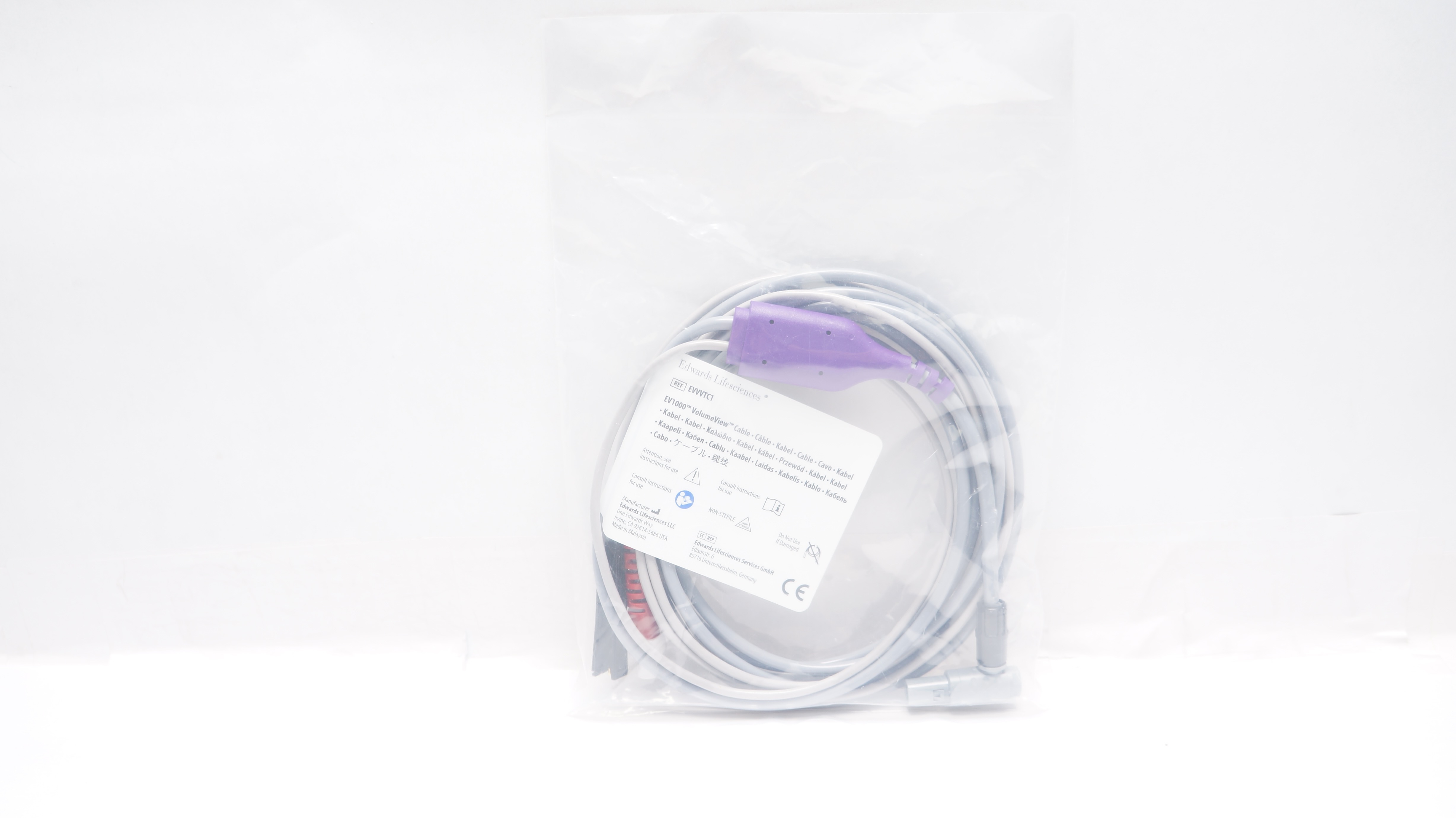 Edwards Lifesciences EVVVTC1 Ev1000 Volume View Cable (x)