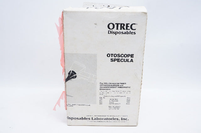 ORTEC Disposable Otoscope Specula