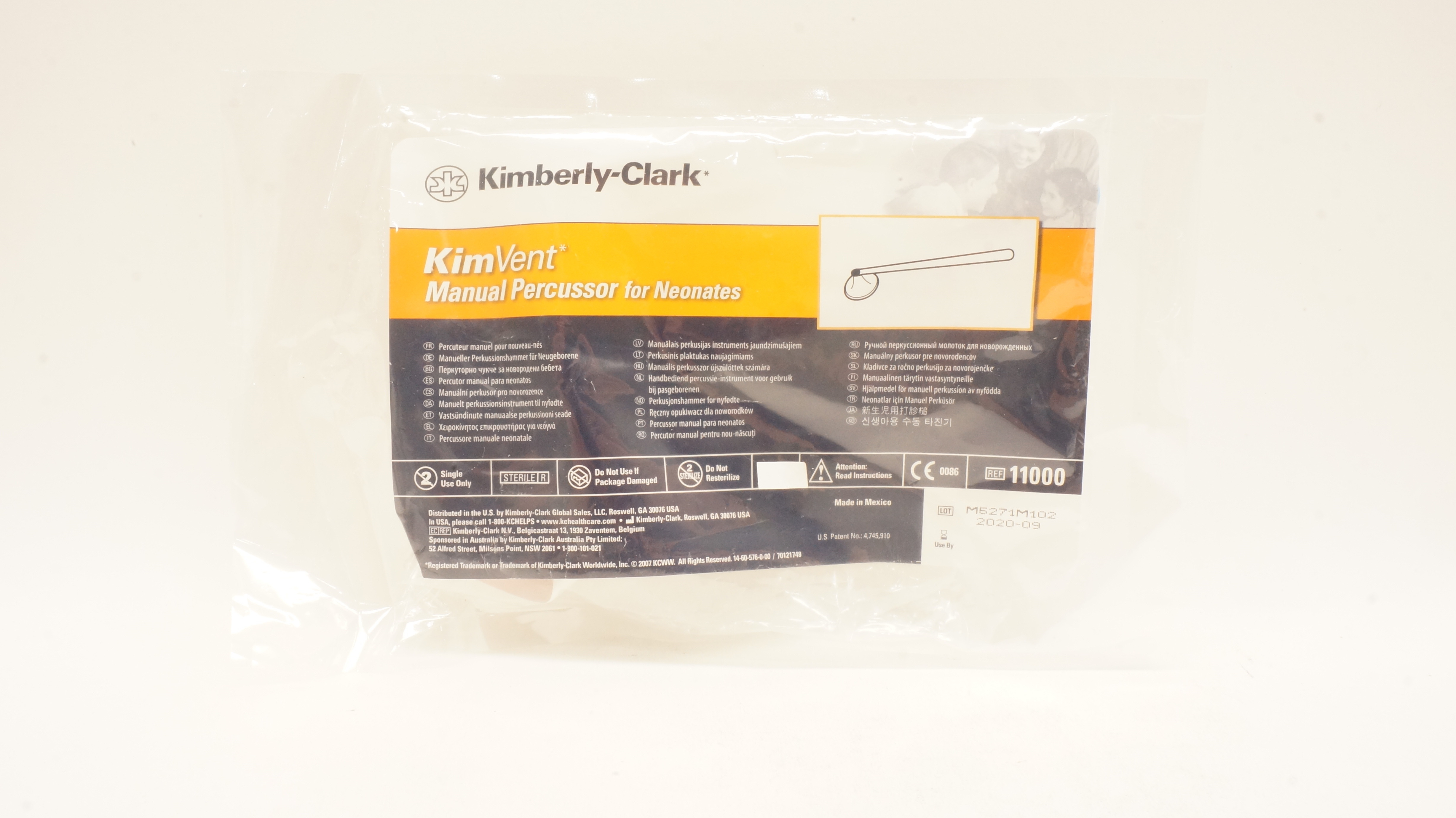 Kimberly-Clark 11000 KimVent Manual Percussor for Neonates (x)