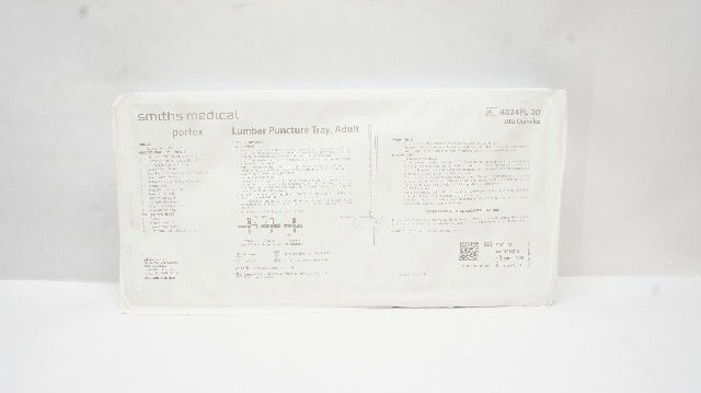 Smiths Medical 4824PL-20 Portex Lumbar Puncture Tray Adult (x)