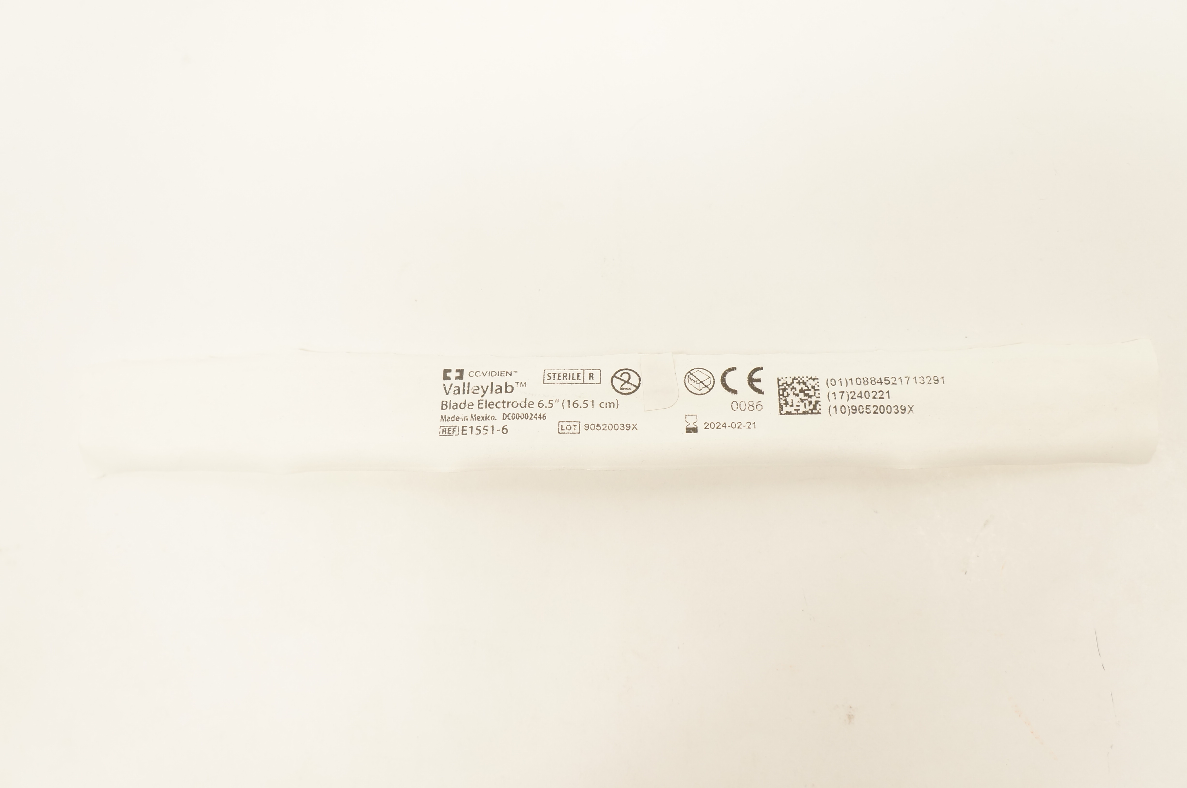 Covidien E1551-6 Valleylab Blade Electrode 6.5inch