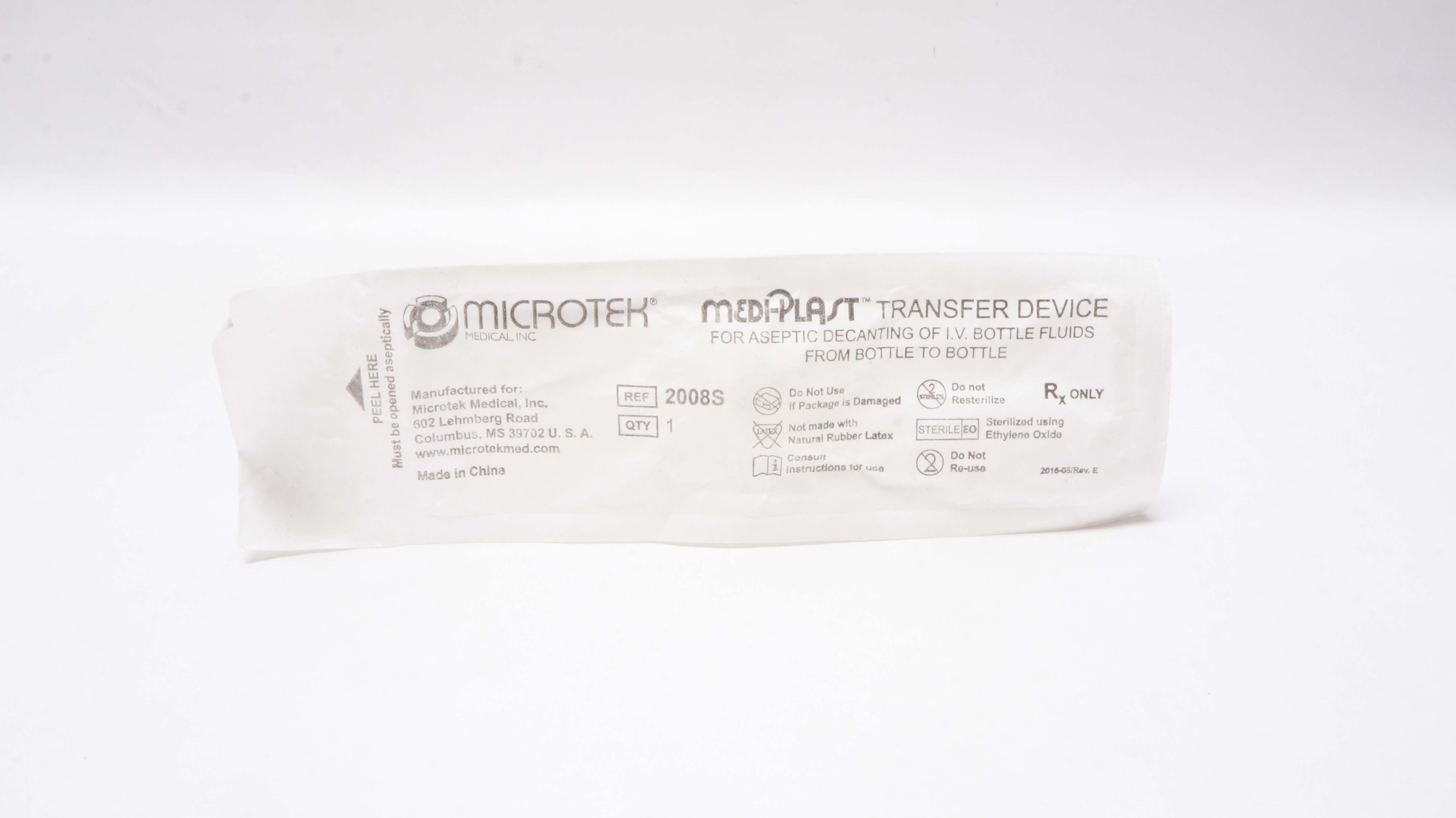 Microtek 2008S Medi-Plast Transfer Device (X)