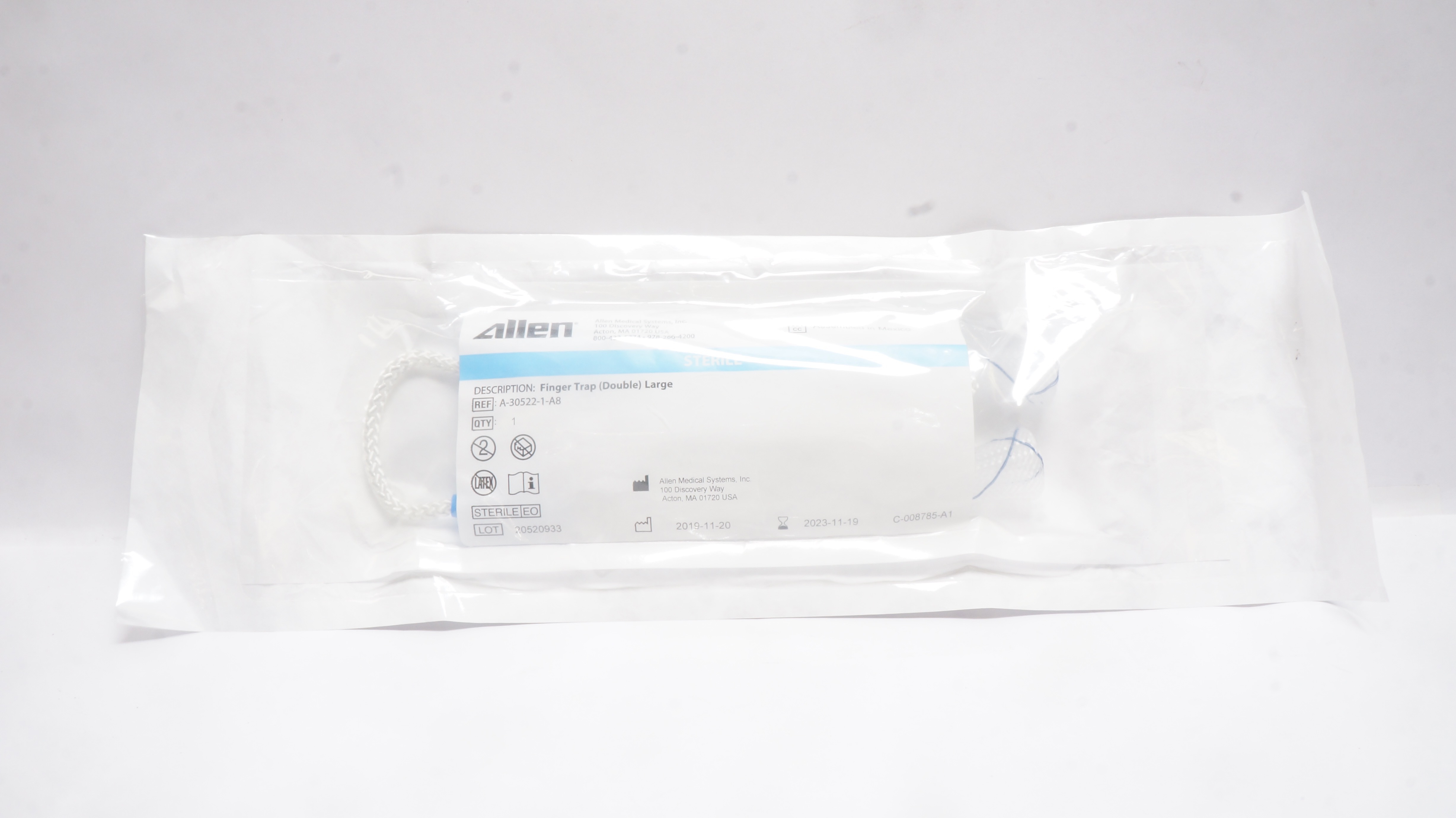Allen A-30522-1-A8 Finger Trap Double Large