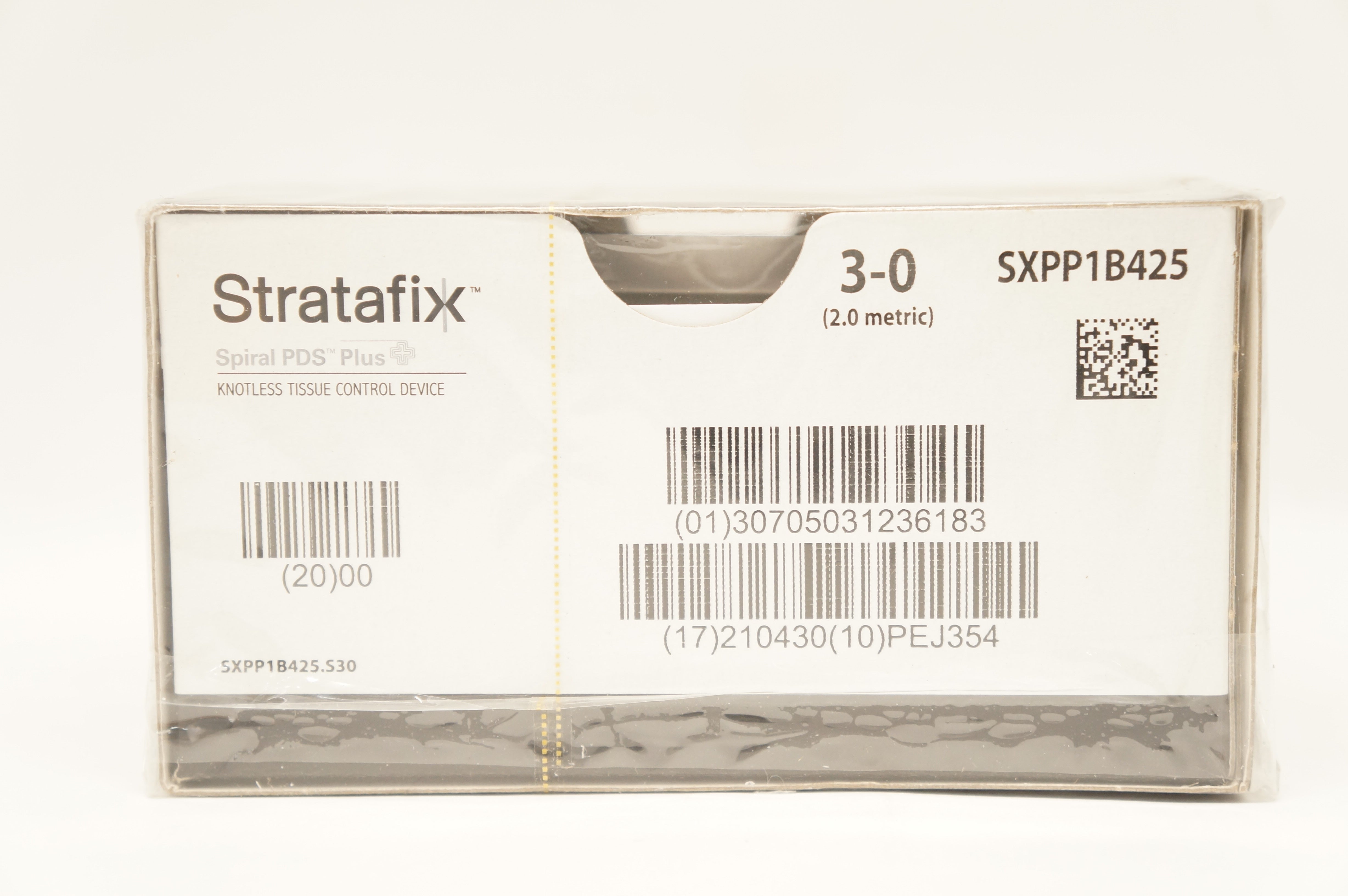 Ethicon SXPP1B425 3-0 STRATAFIX Spiral PDS Plus CT-2 26mm 1/2c
