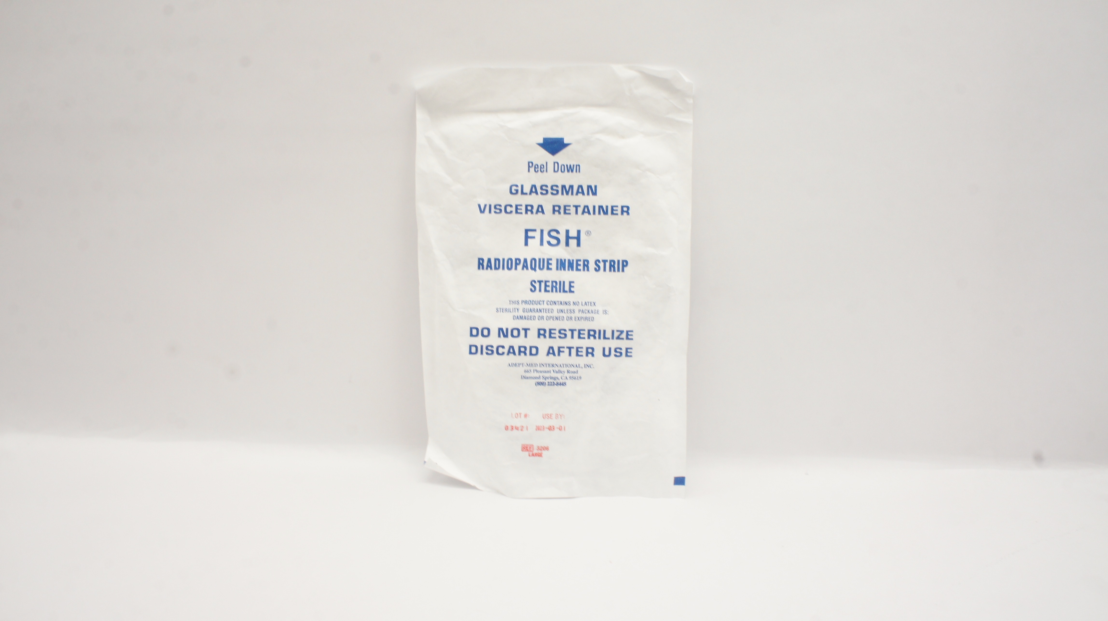 Adept-Med 3206  Fish Glassman Viscera Retainer Large
