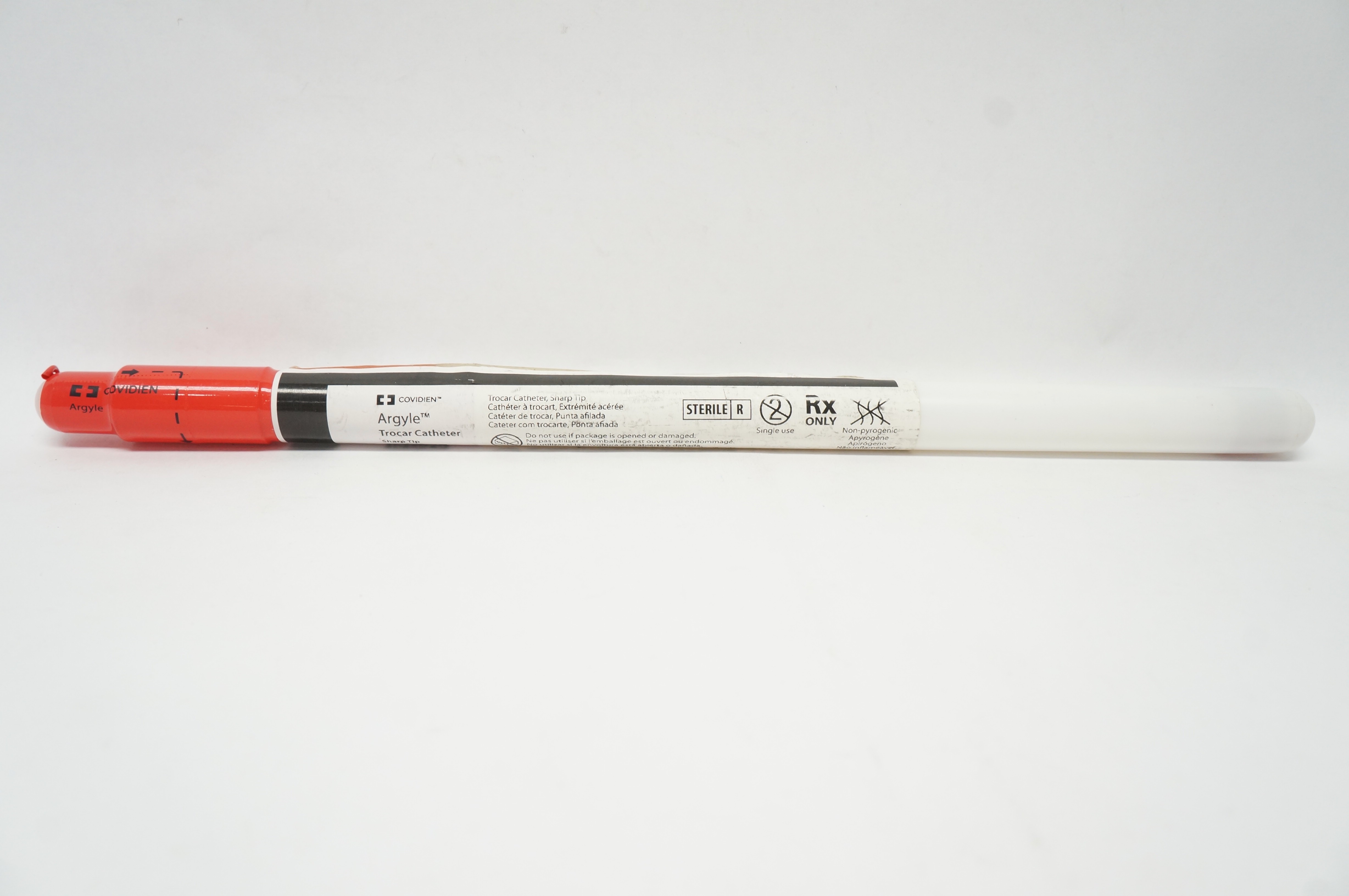 Covidien 8888561035 Argyle Trocar Cath. Sharp Tip 16Fr/Ch (x)