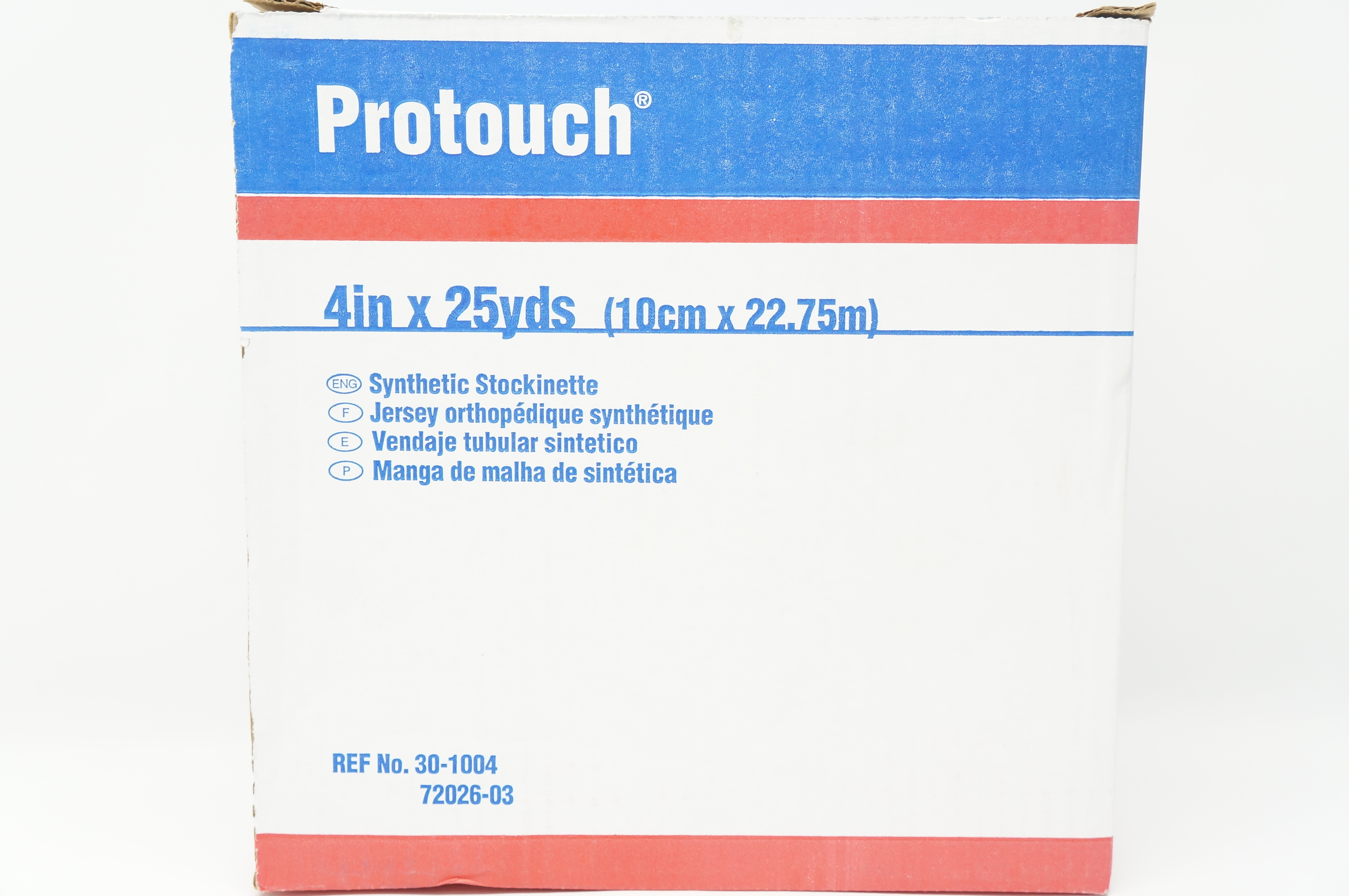 BSN Medical 30-1004 Protouch Synthetic Stockinette 4inch x 25yds