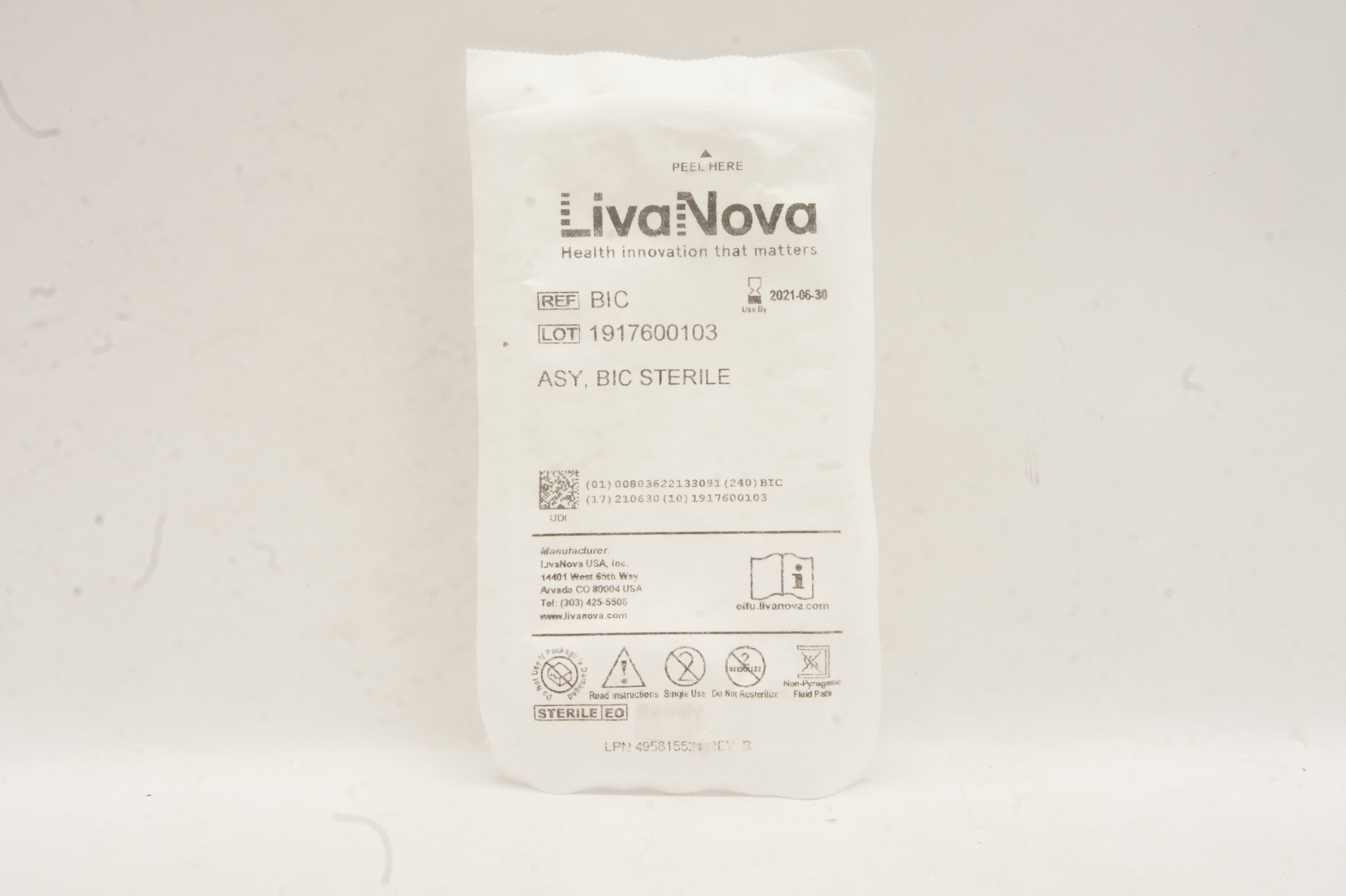 LivaNova BIC Asy Bic Sterile