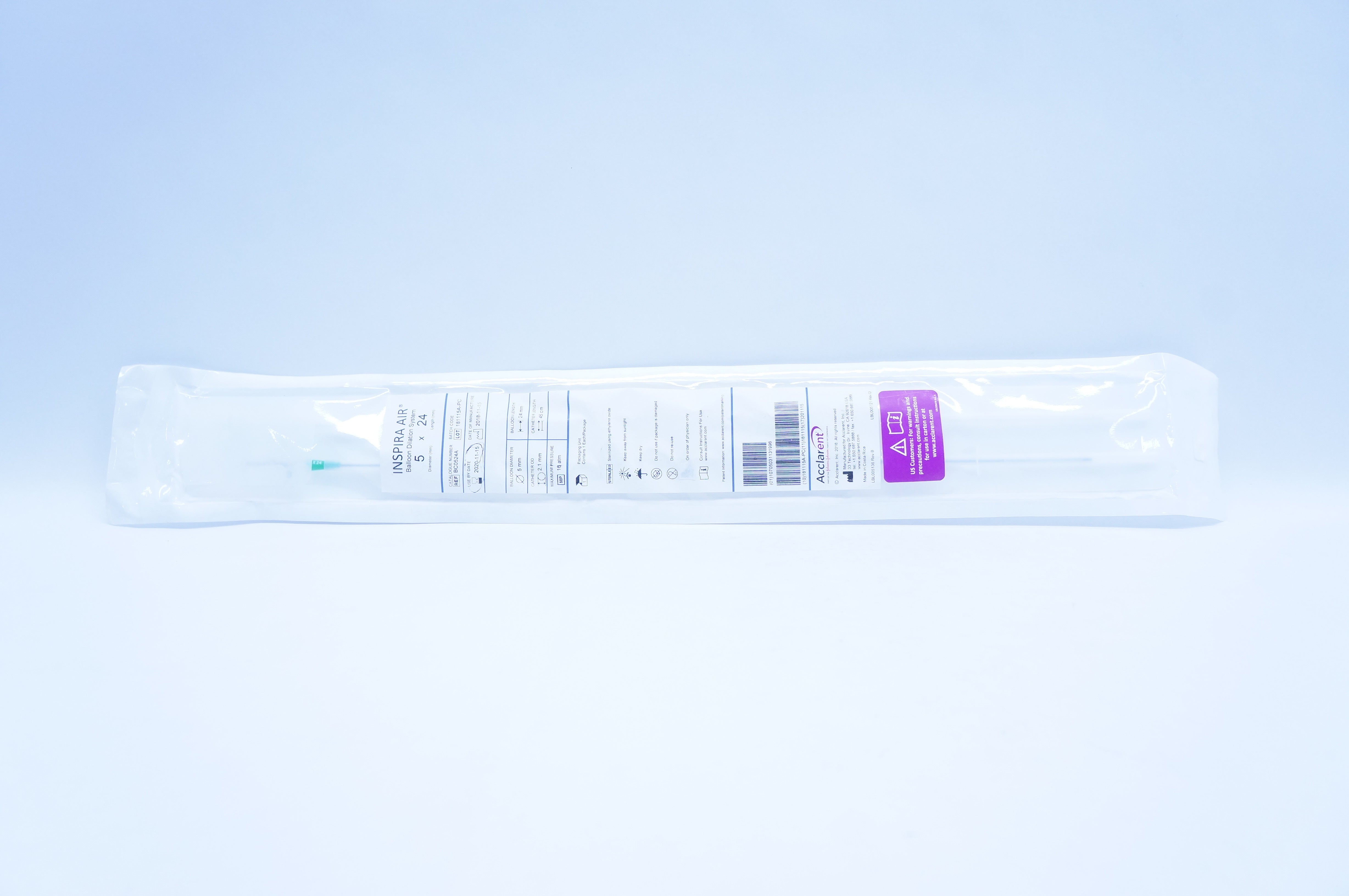 Acclarent BC0524A Inspira Air Balloon Dilation System 5mm x  24mm (x)