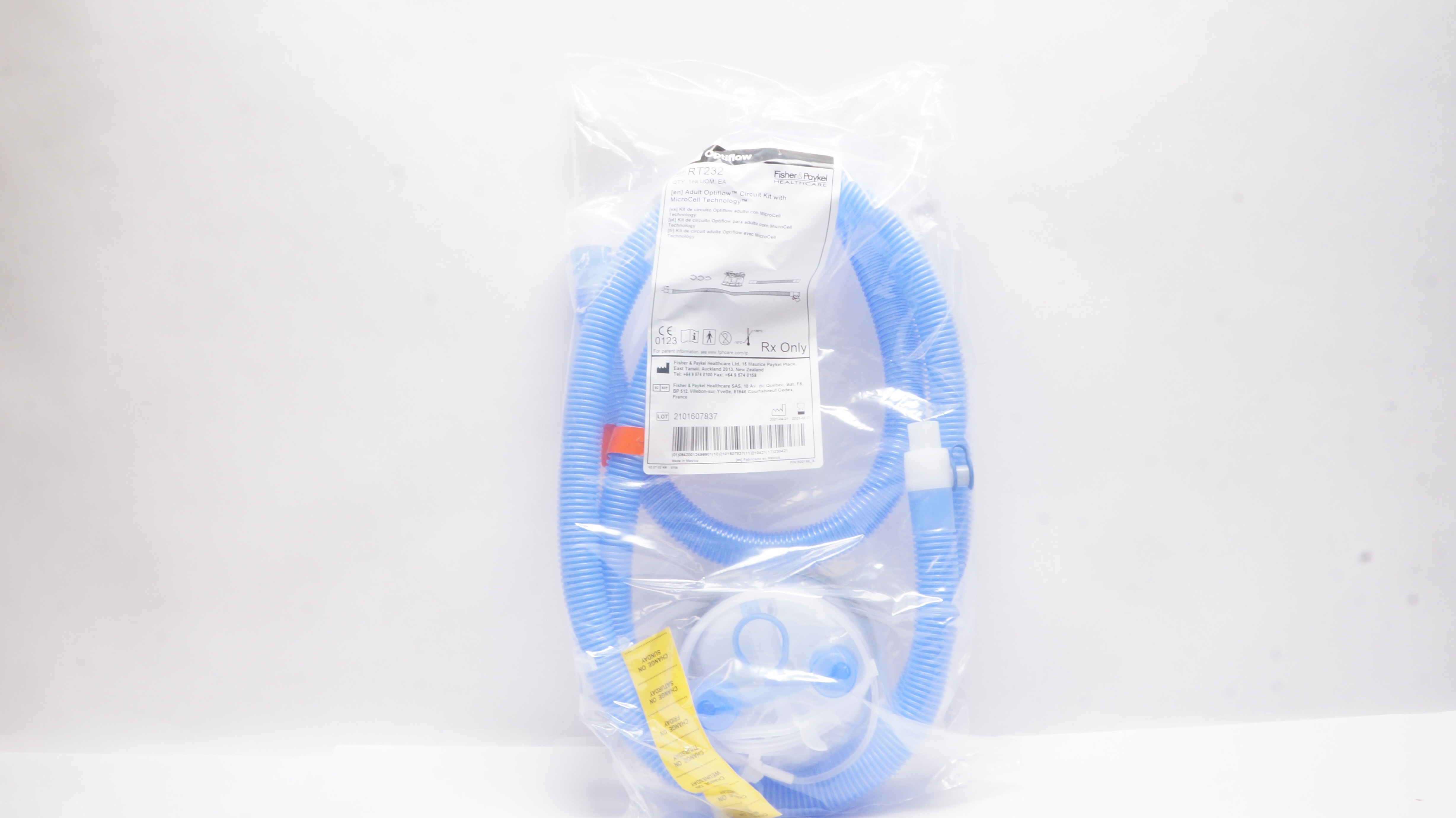 Fisher & Paykel RT232 Adult Optiflow Circuit W/ MicroCell Technology (x)