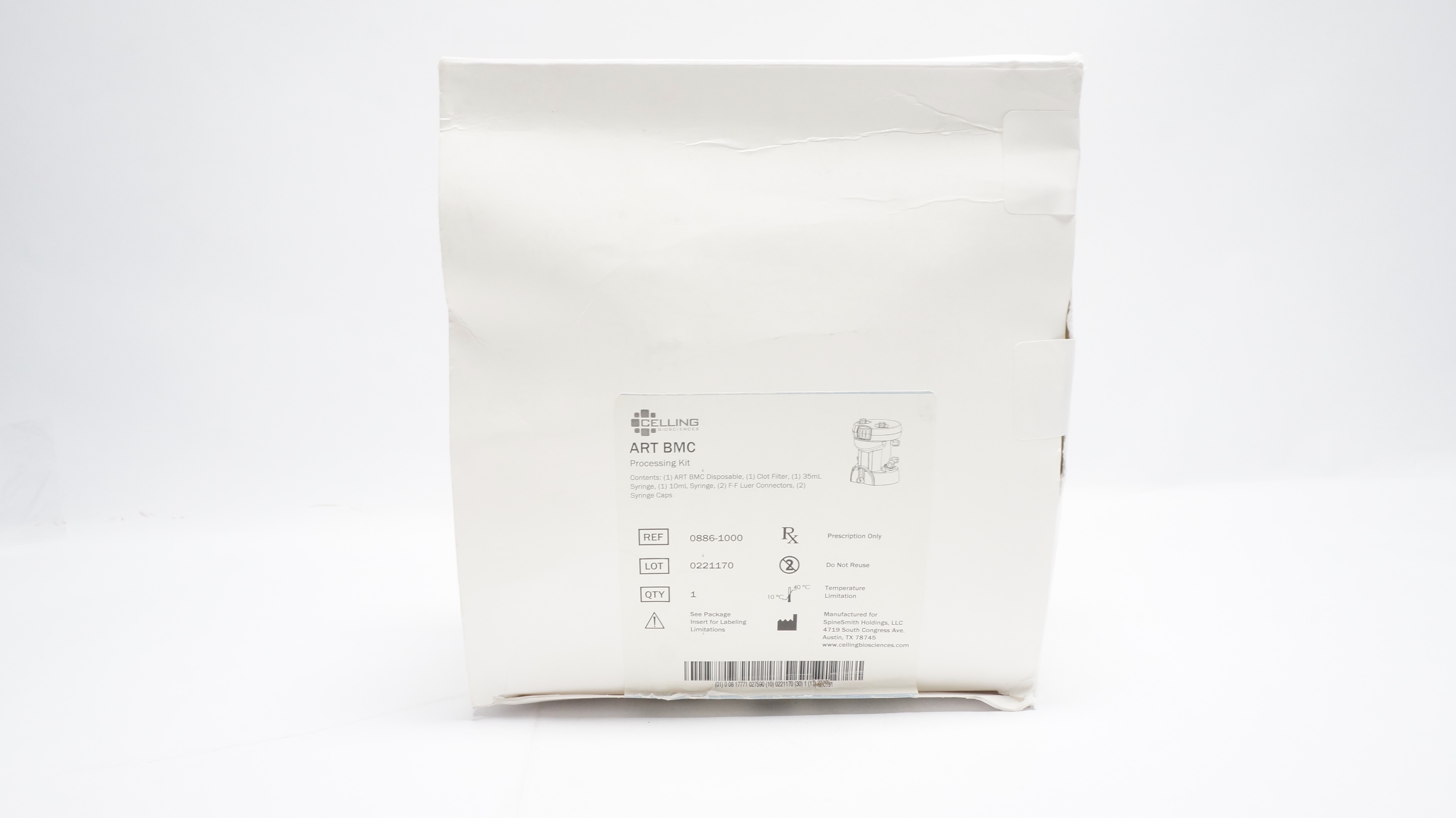 Celling Biosciences 0886-1000 ART BMC Processing Kit (x)
