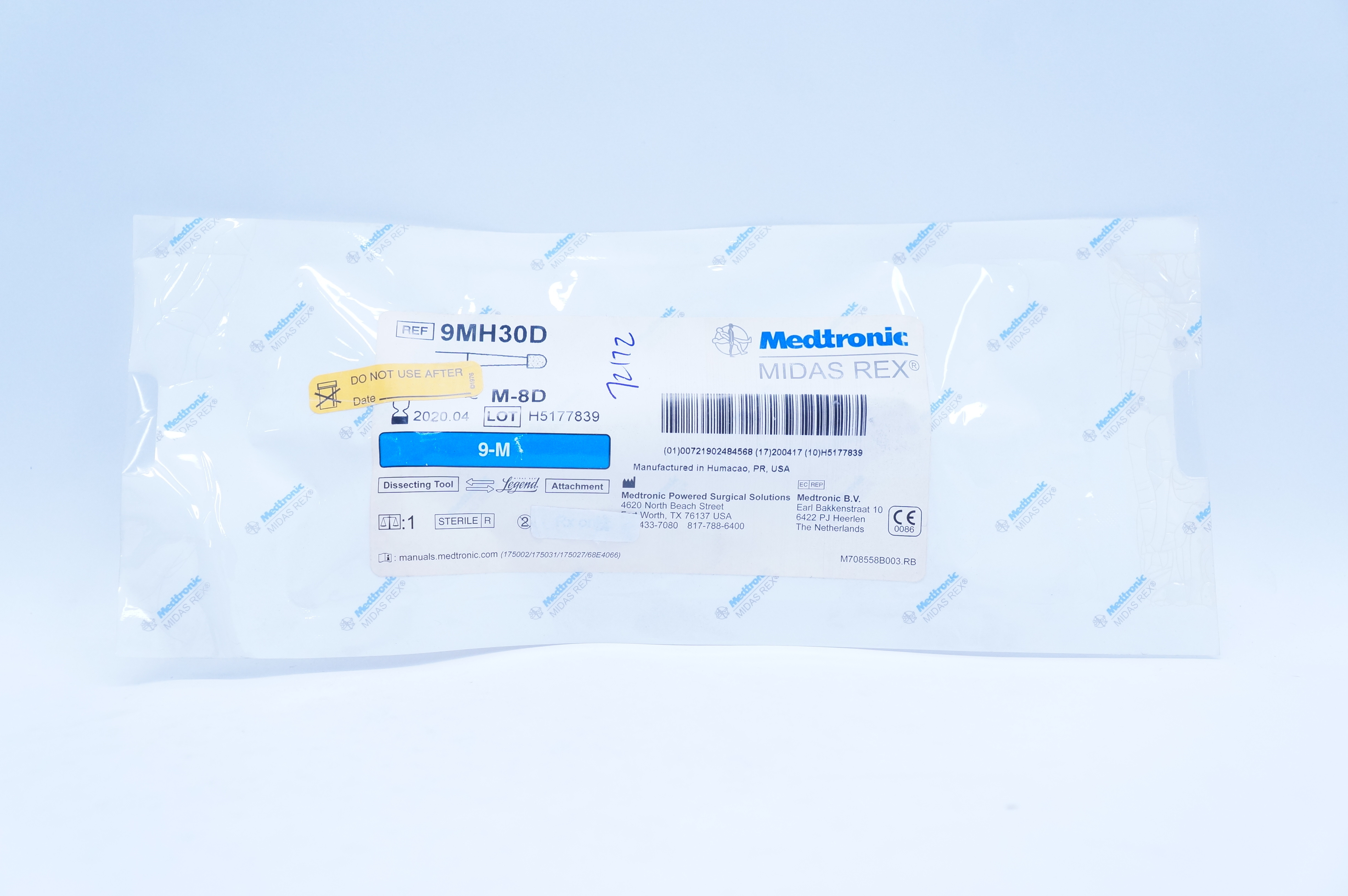 Medtronic 9MH30D Midas Rex Dissecting Tool 9-M, M-8D (x)