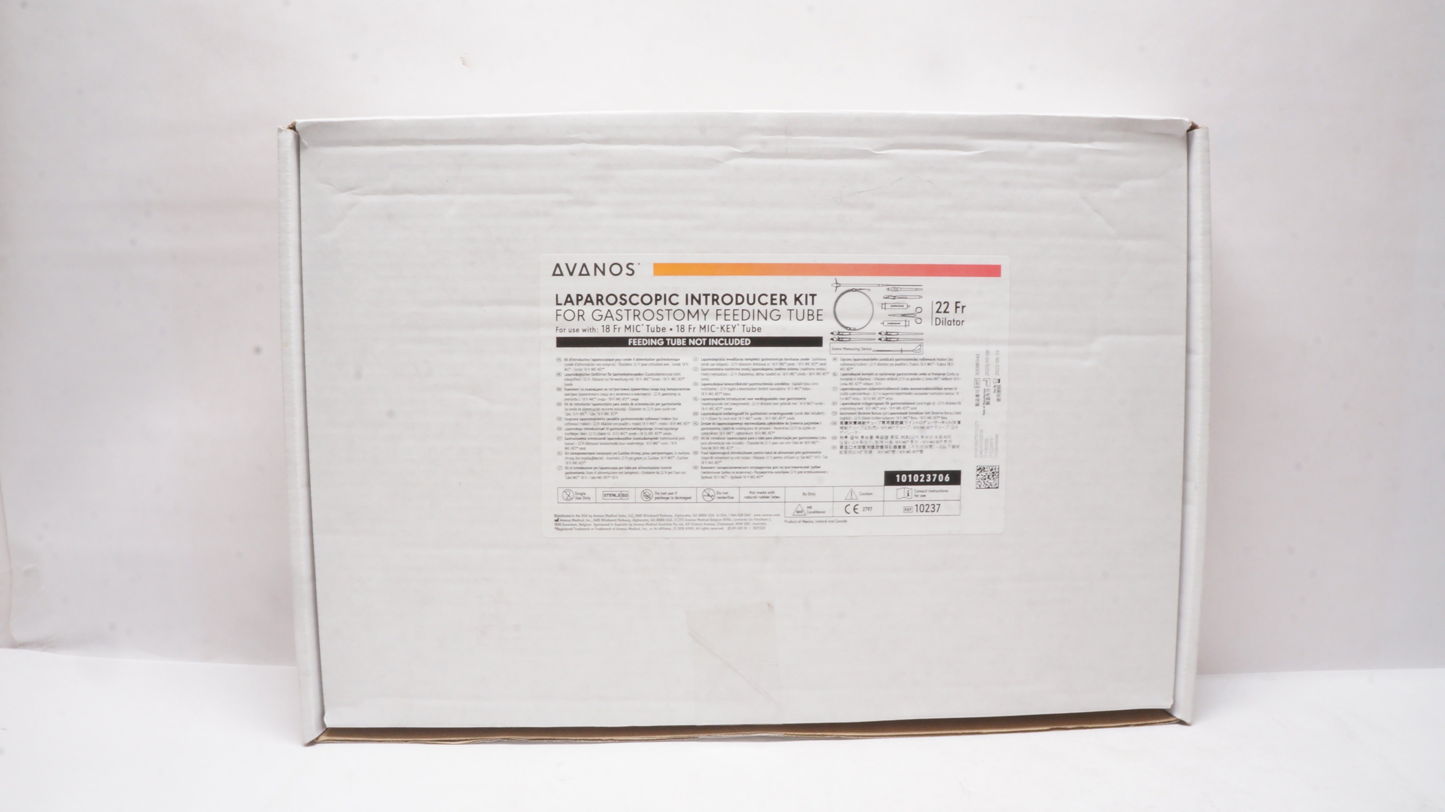 Avanos 10237 Laparoscopic Introducer KIT 22Fr Dilator (x)