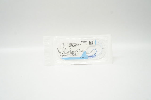 Ethicon 8425 1 Prolene Polypropylene Stre CT-1 36mm 1/2c Taperpoint, 30inch